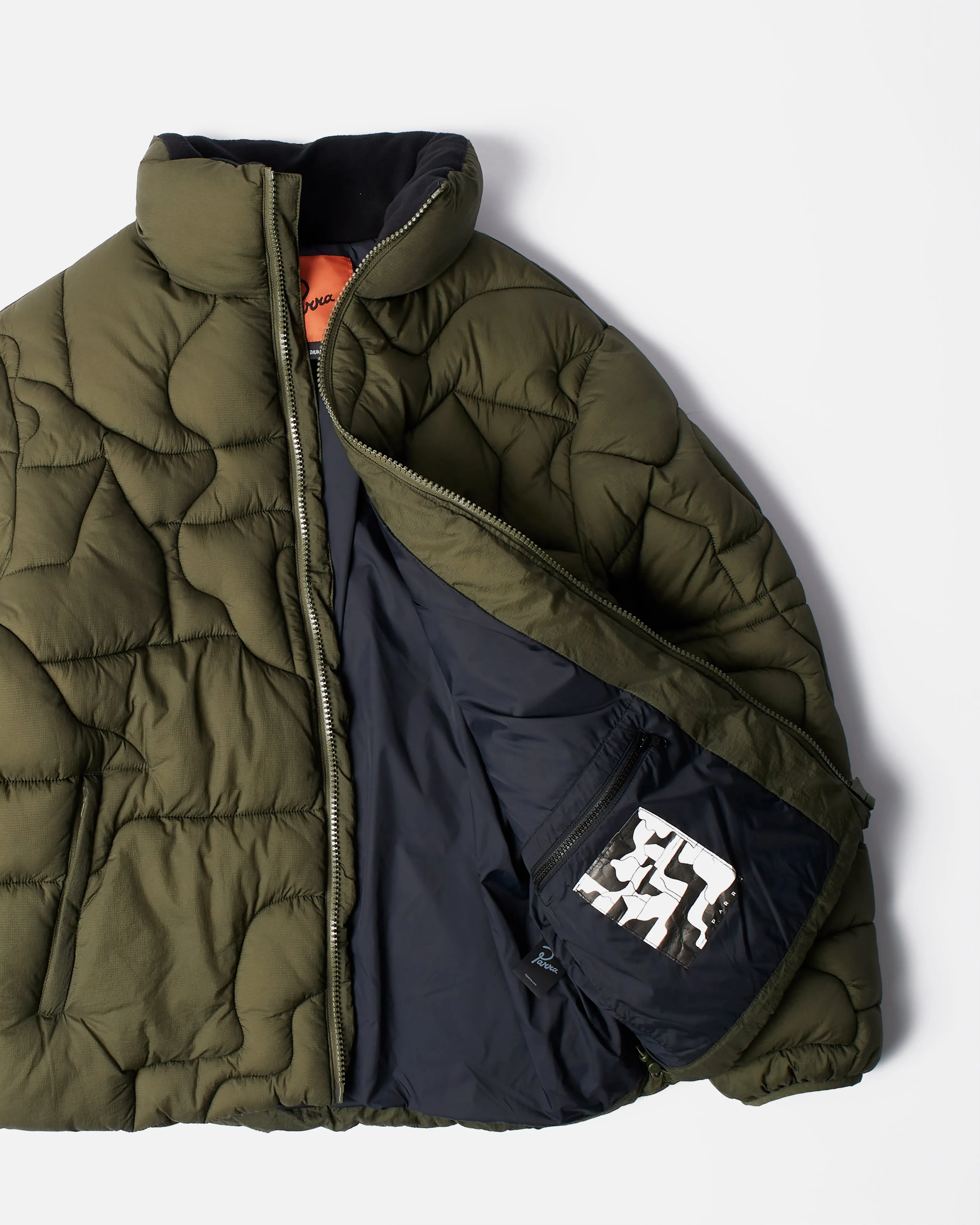 byParra Boring Village Puffer Jacket (Green) sold by Patta product image thumbnail 2