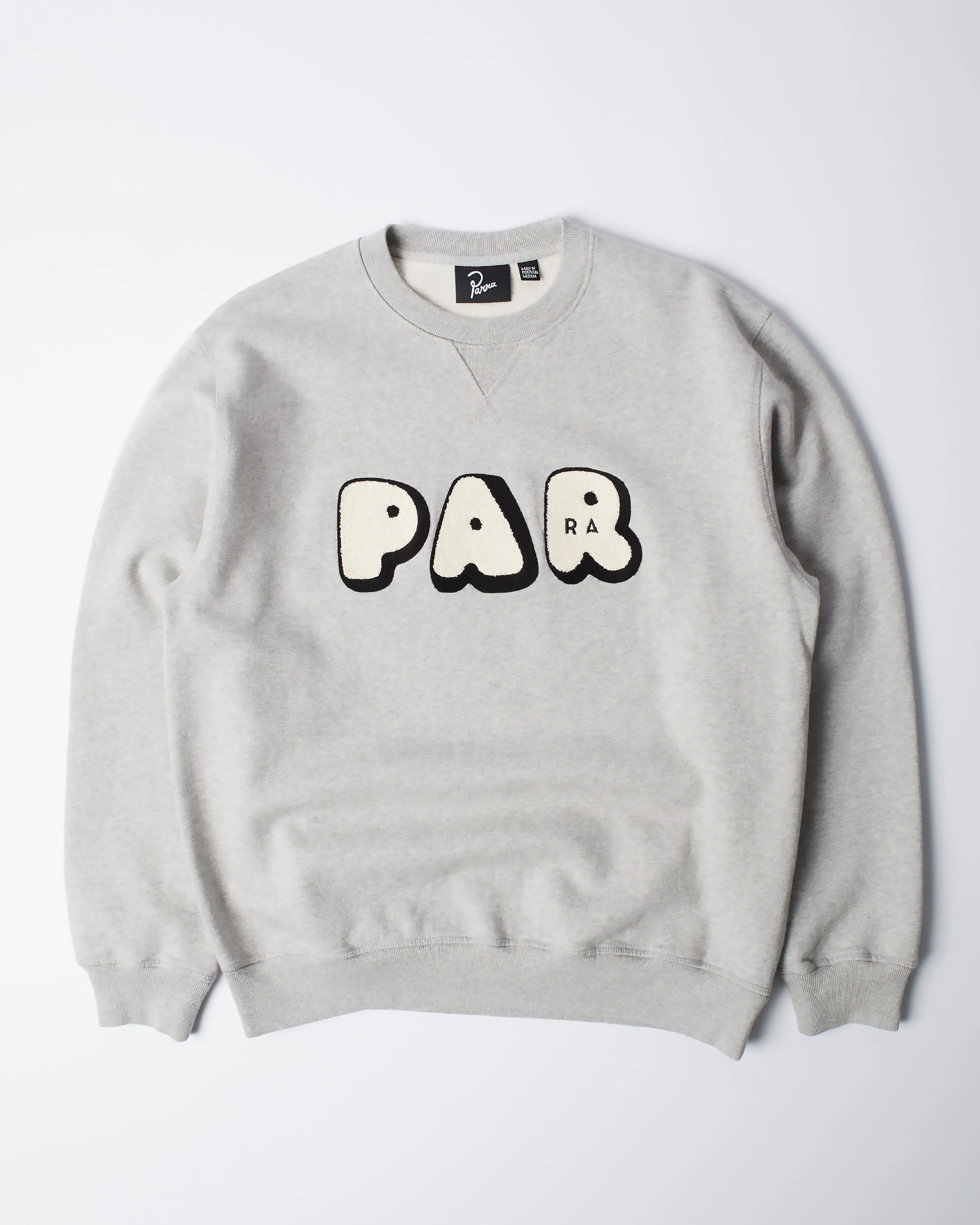 byParra Rounded PAR Crew Neck Sweatshirt sold by Patta