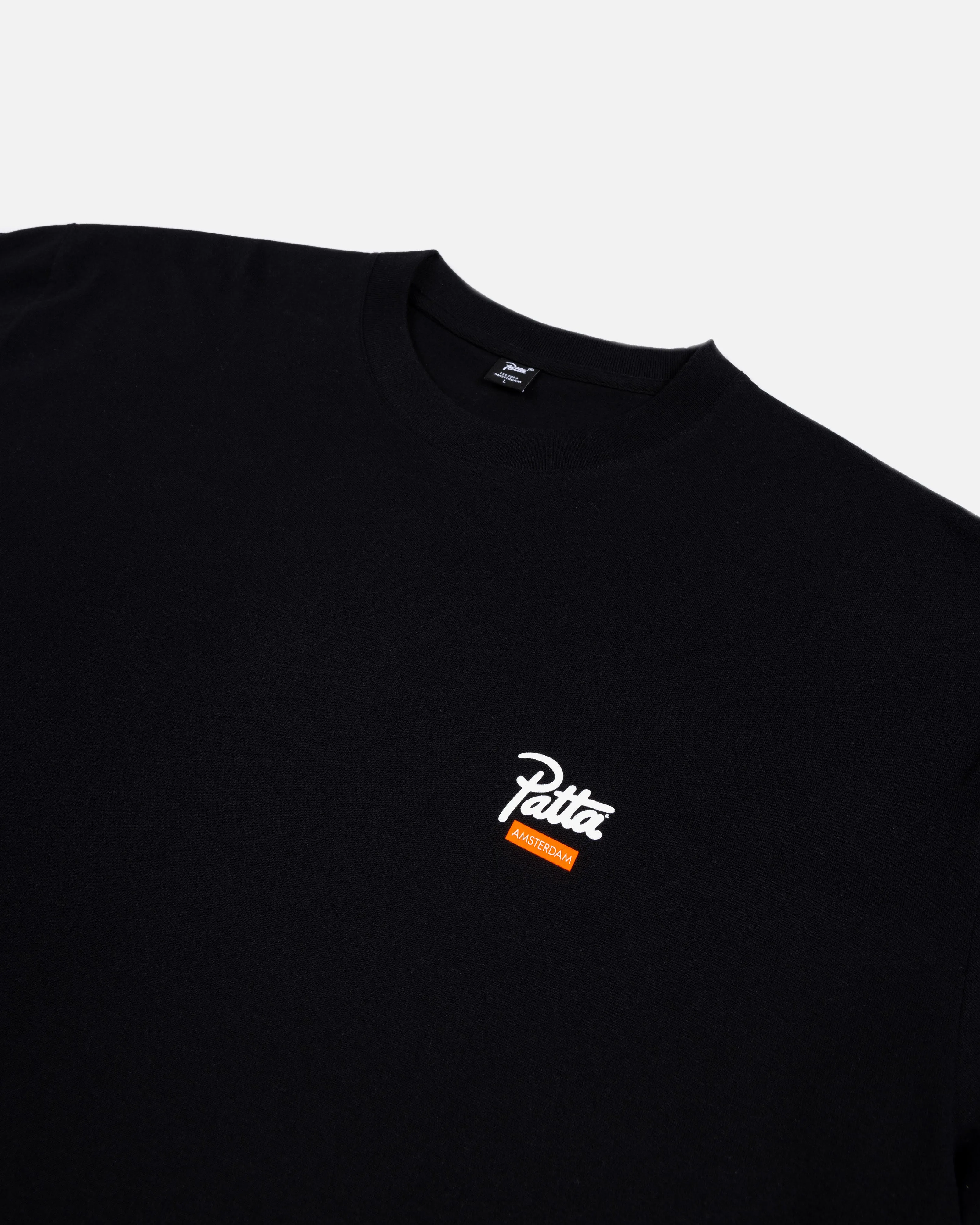 Patta Amsterdam Chapter T-Shirt (Black) sold by Patta product image thumbnail 2
