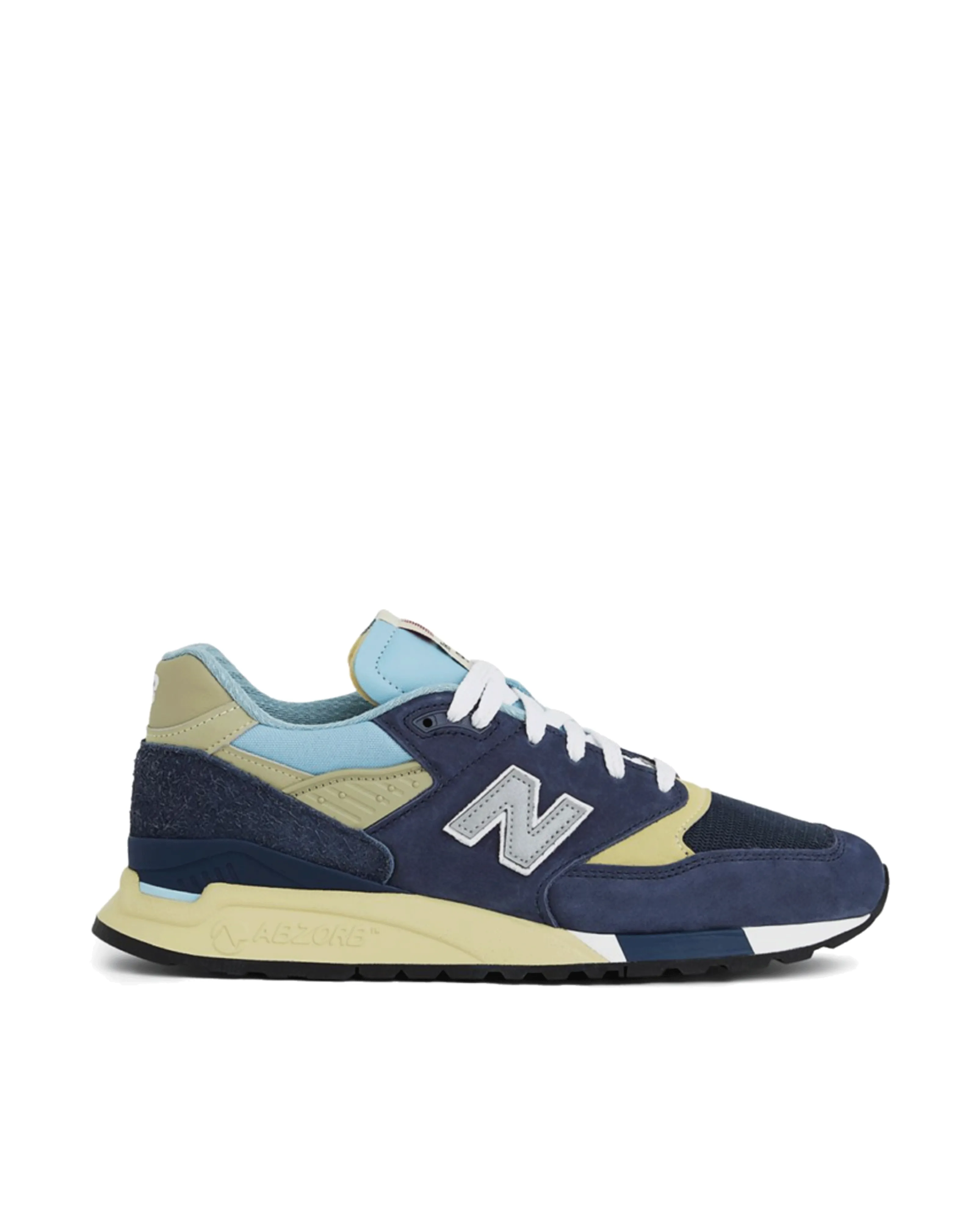 New balance 998 Made in USA (Navy Chrome Blue) sold by Patta