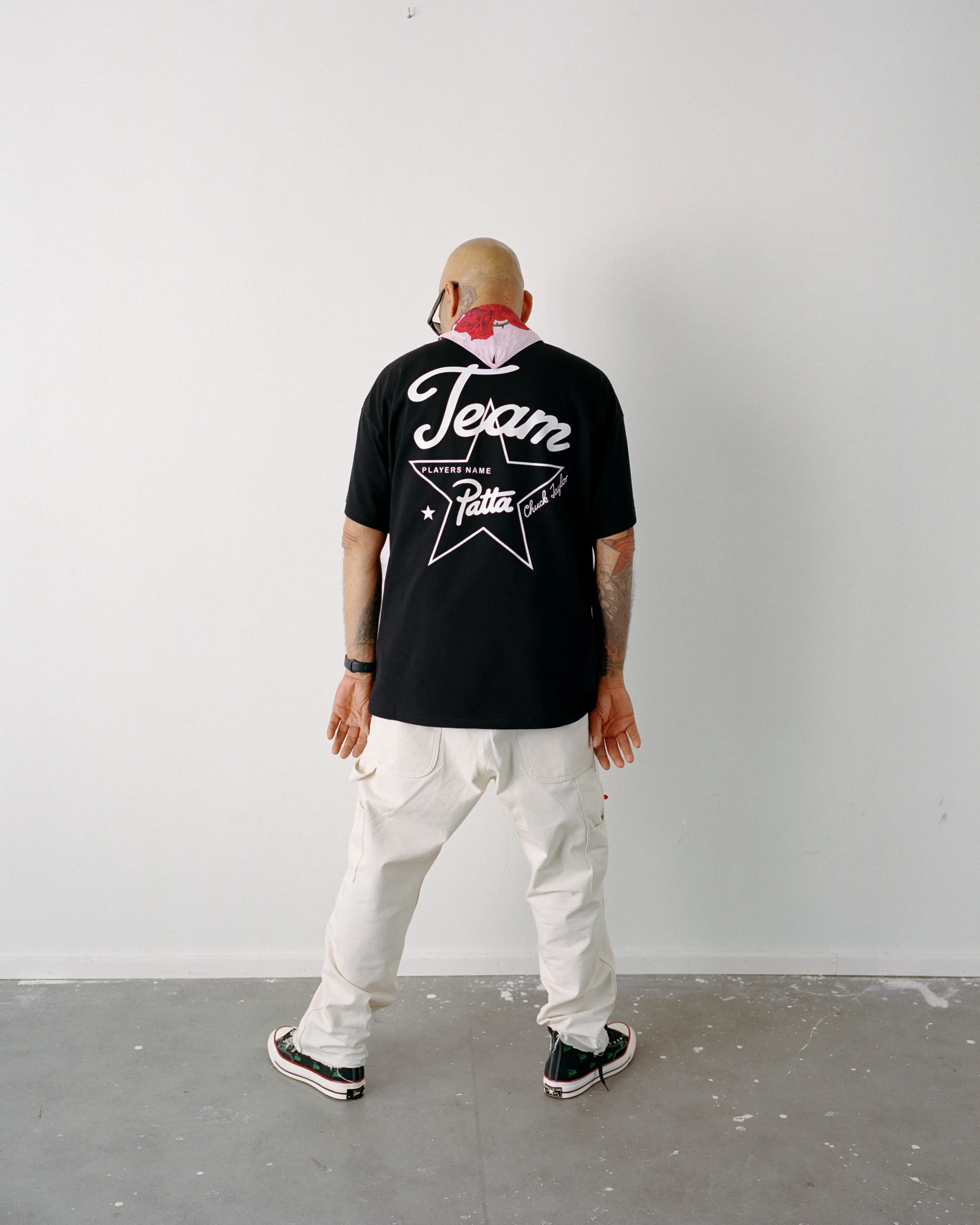 Patta x Converse Anniversary Tee (Converse Black) sold by Patta product image thumbnail 3
