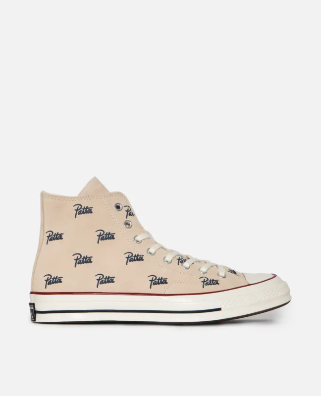 Patta x Converse Chuck 70 Hi (Natural Ivory/Insignia Blue) sold by Patta