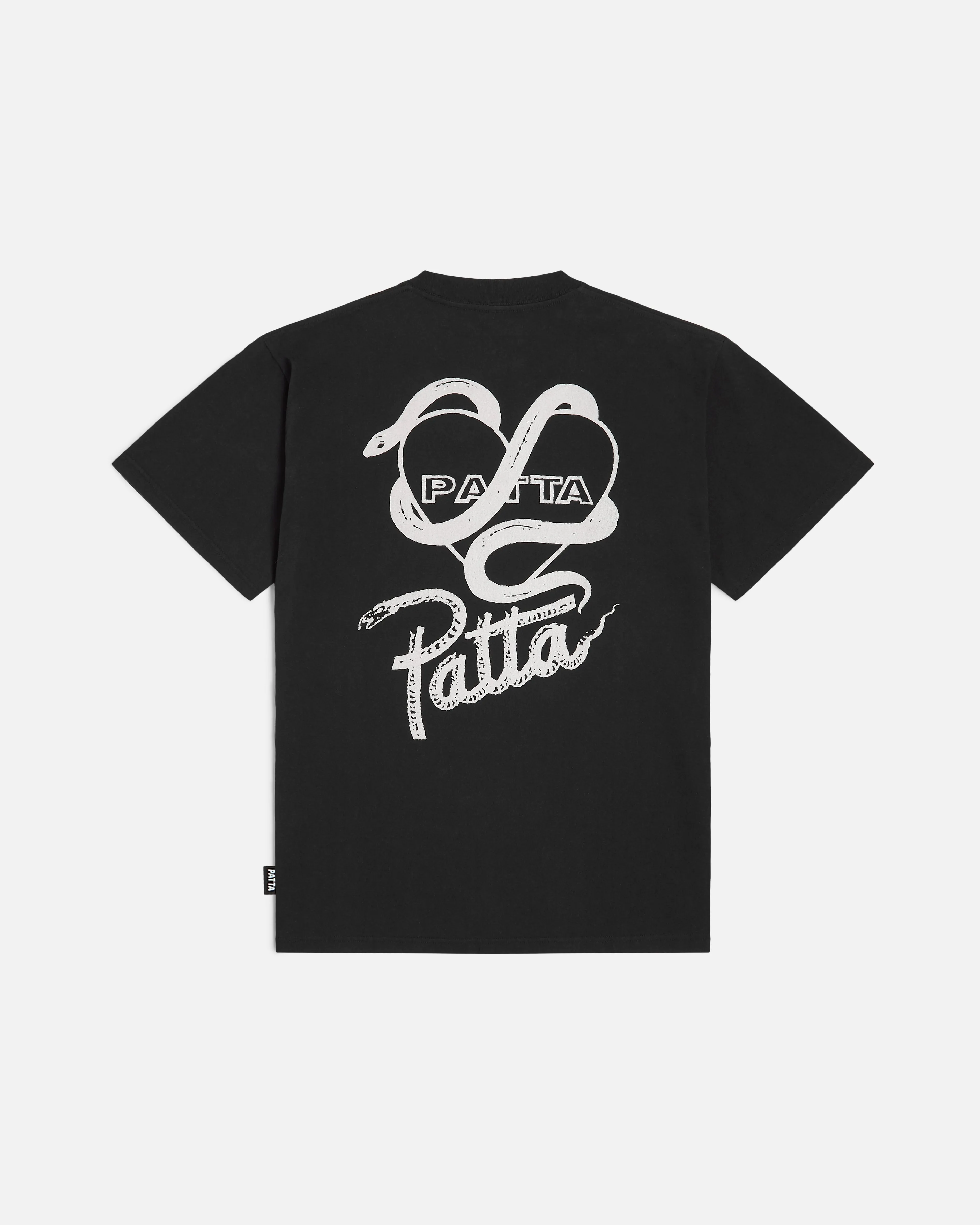 Patta Snake Heart T-Shirt (Moonless Night) sold by Patta