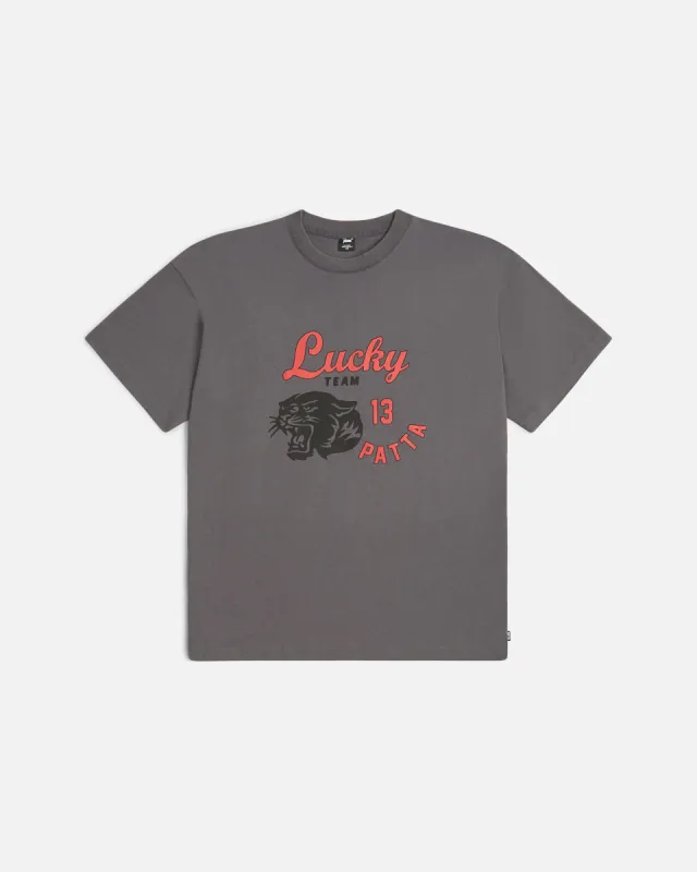 Patta Lucky Team T-Shirt (Forged Iron) made by Patta
