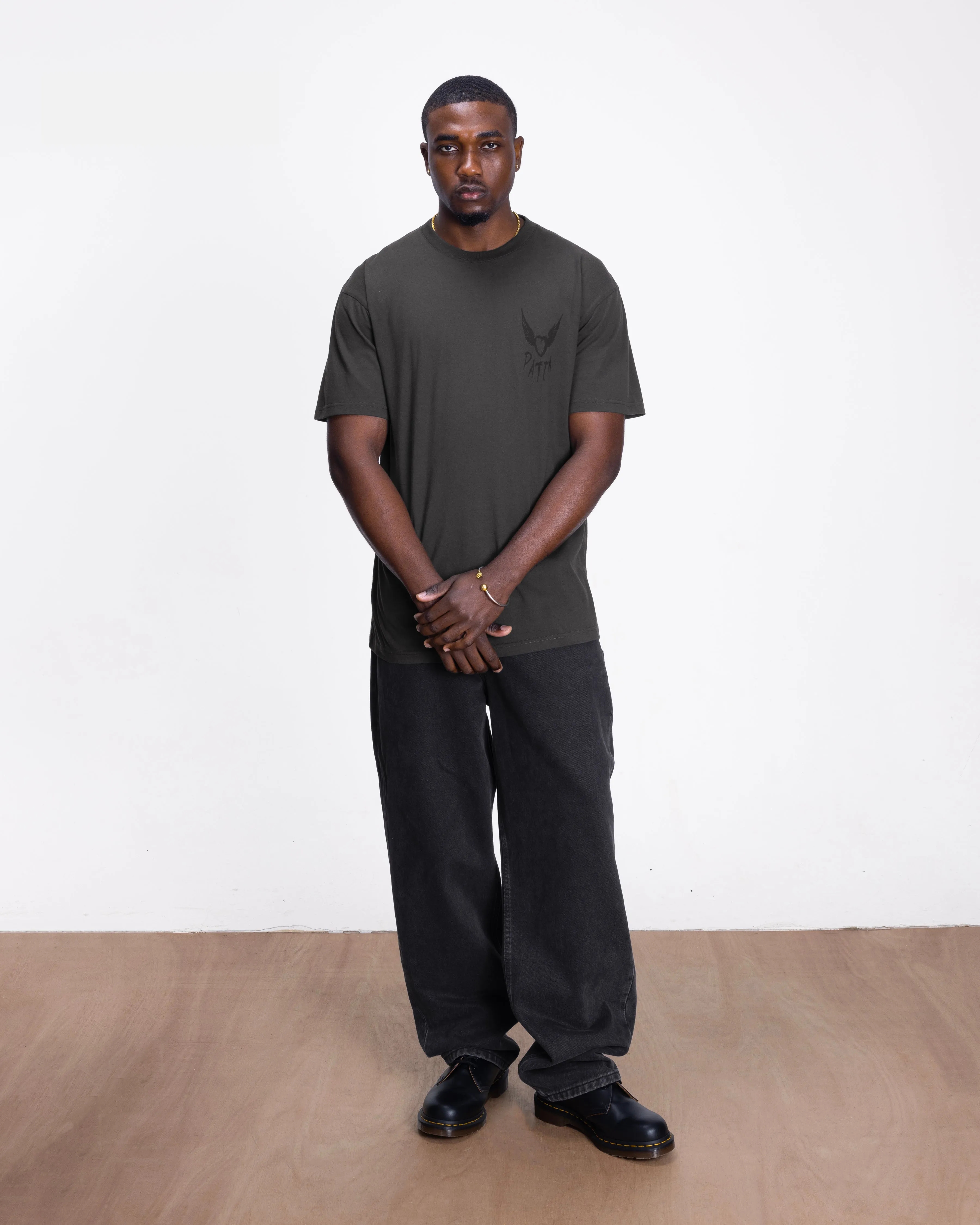 Patta Angelwings T-Shirt (Moonless Night) sold by Patta product image thumbnail 4
