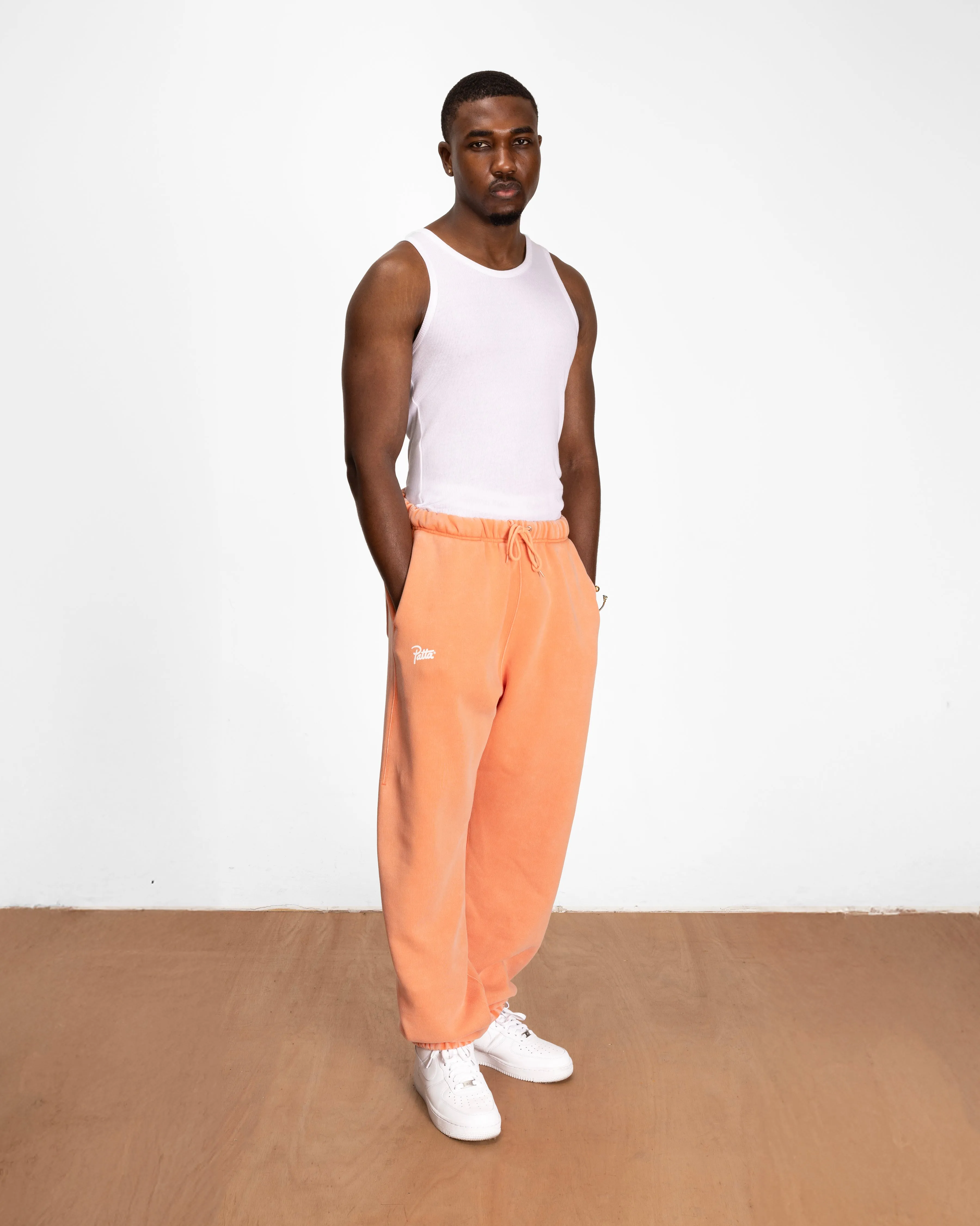 Patta Classic Washed Jogging Pants (Melon) sold by Patta product image thumbnail 4