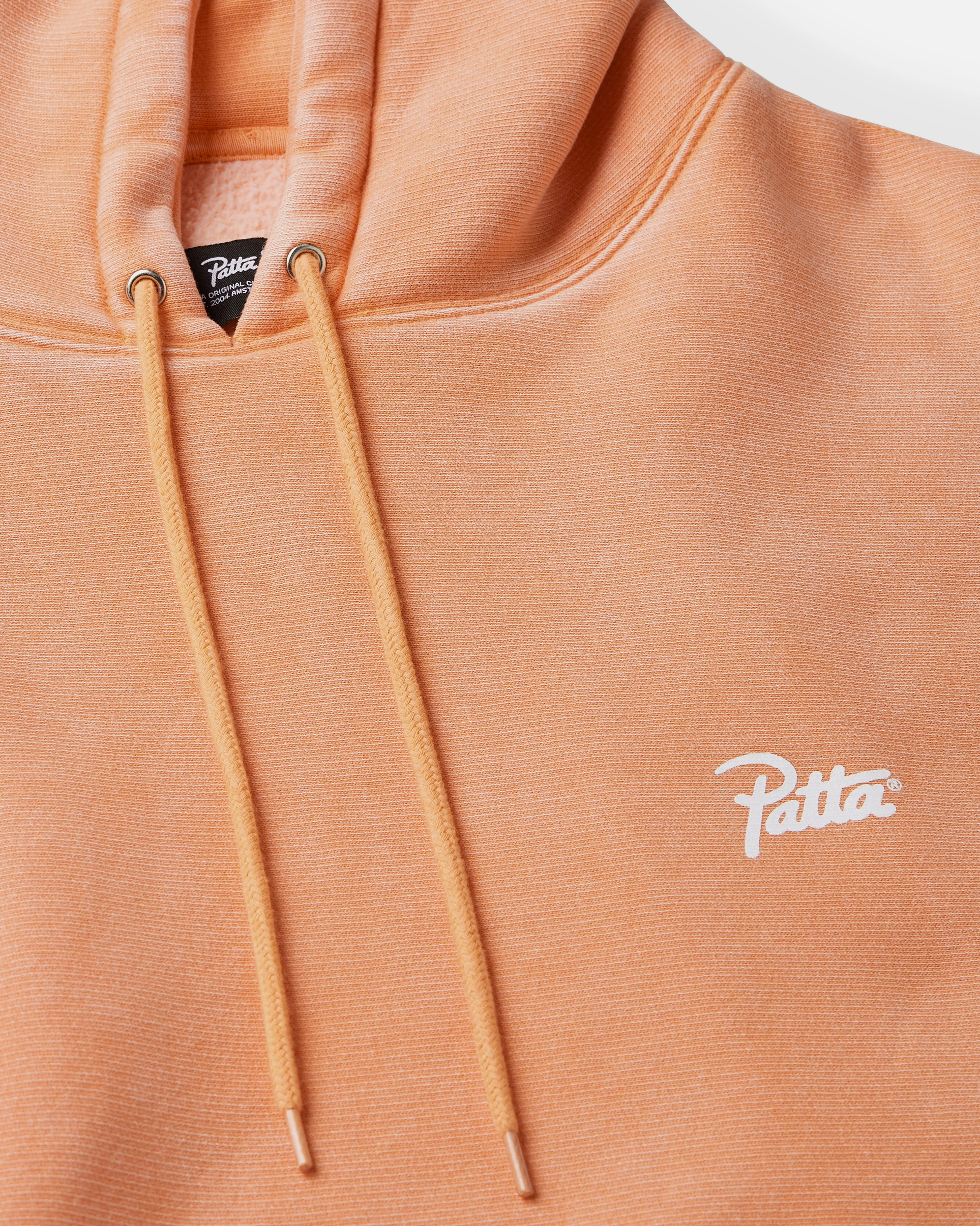 Patta Classic Washed Hooded Sweater (Melon) sold by Patta product image thumbnail 3