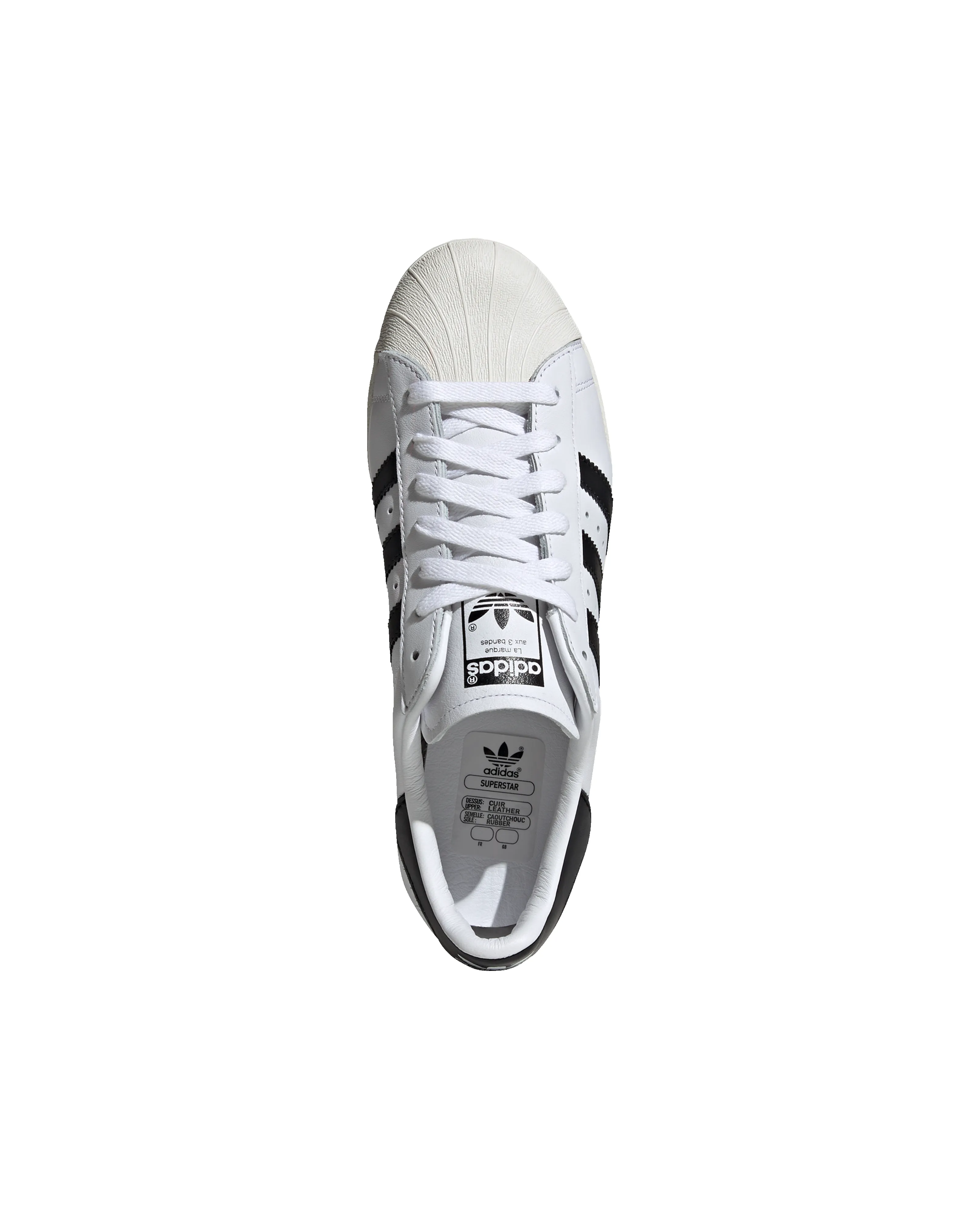adidas Superstar 82 (Cloud White/Core Black/Off White) sold by Patta product image thumbnail 3