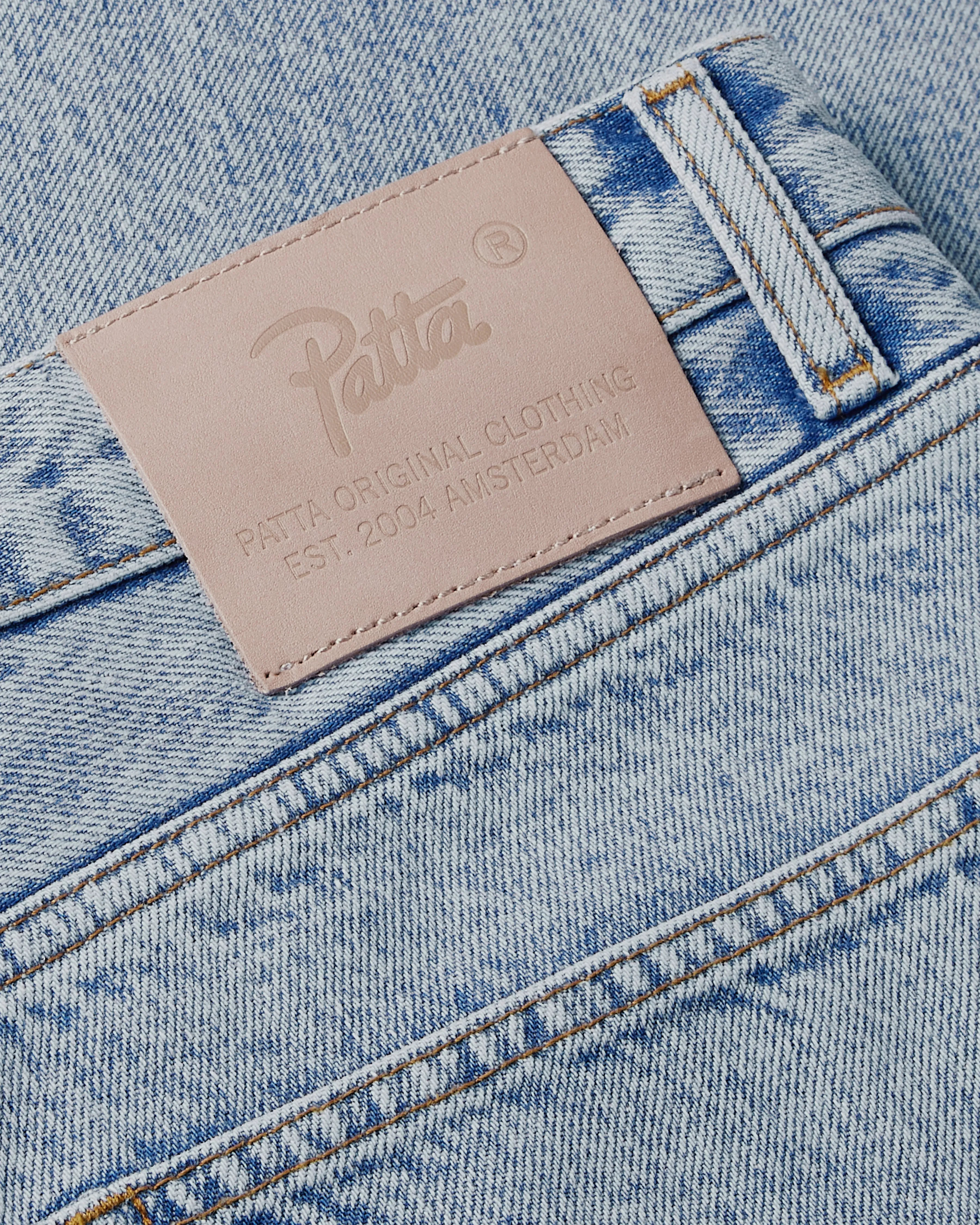 Patta 2Getha4Eva Denim Pants (Light Blue Denim) sold by Patta product image thumbnail 5