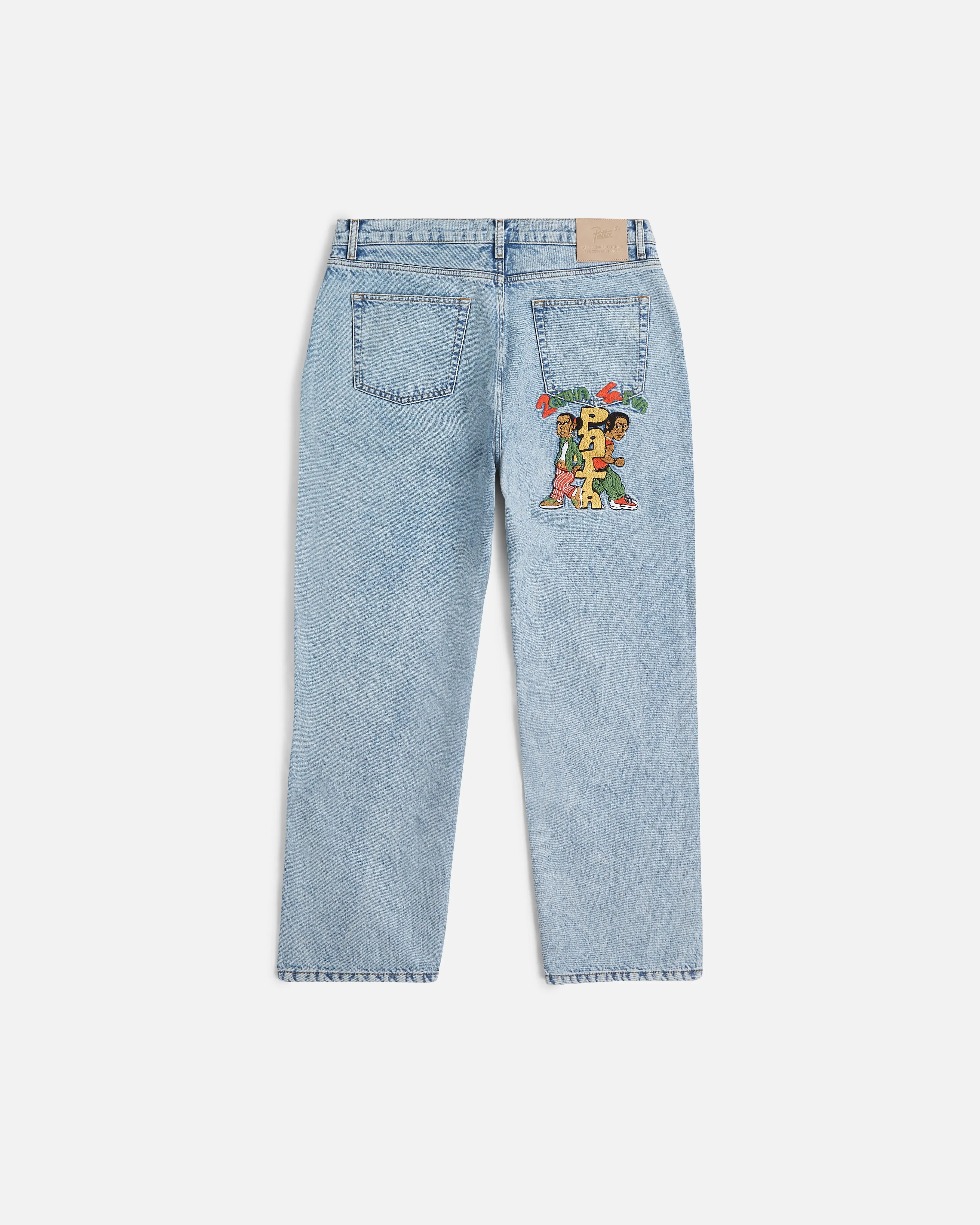 Patta 2Getha4Eva Denim Pants (Light Blue Denim) sold by Patta