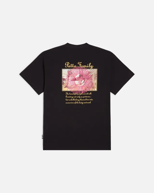 Patta Postcard T-Shirt (Black) sold by Patta