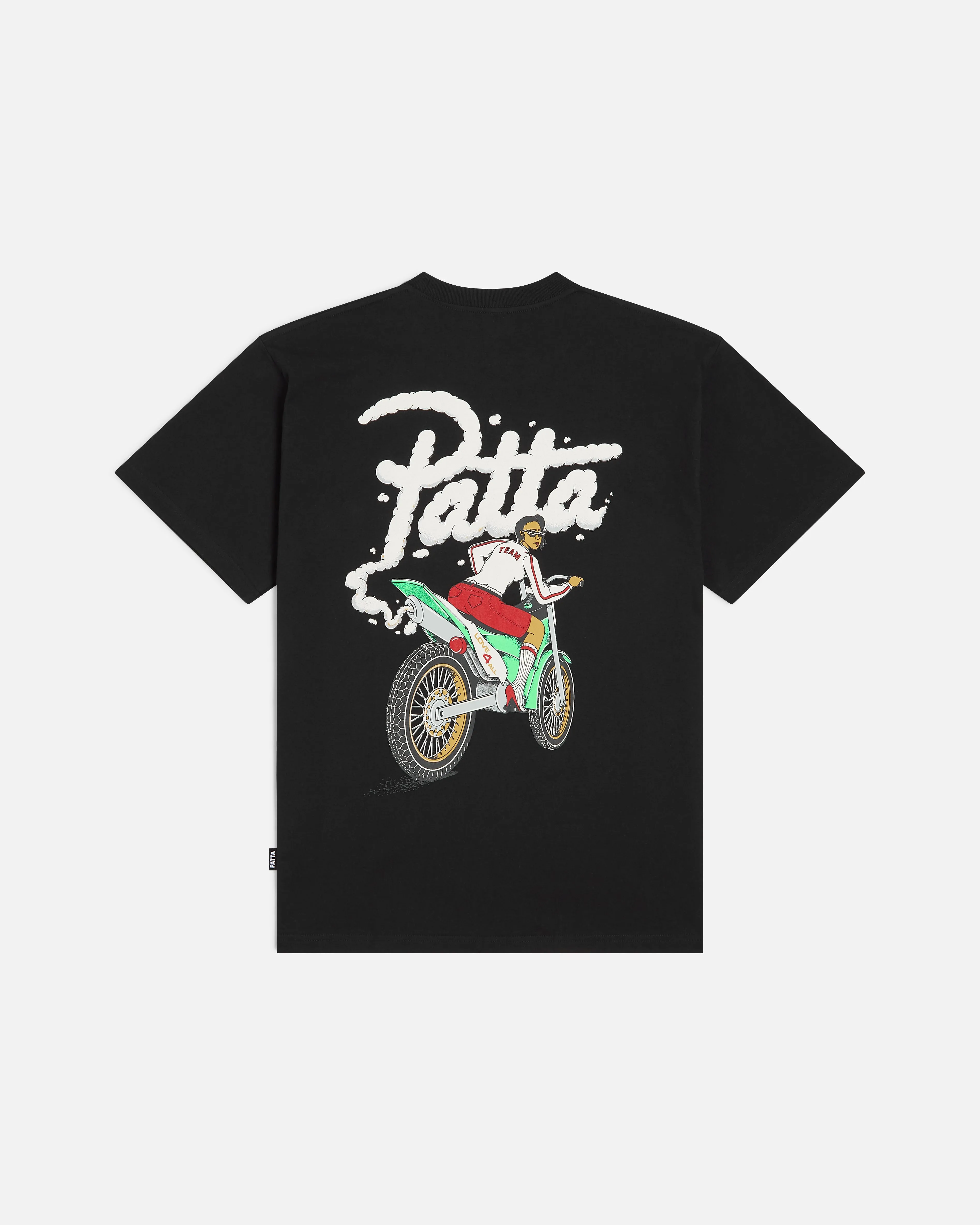 Patta Biker T-Shirt (Black) sold by Patta