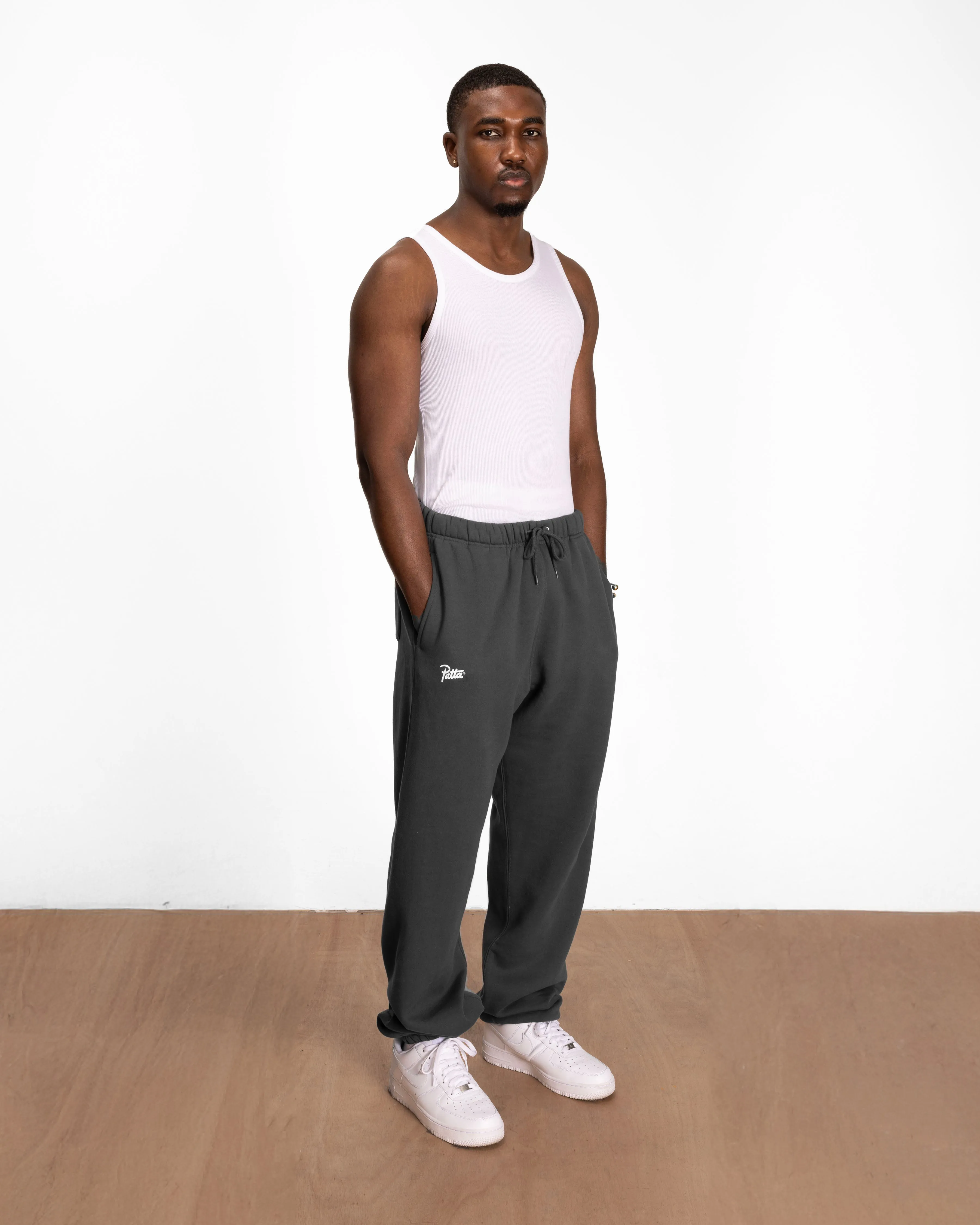 Patta Classic Jogging Pants (Forged Iron) sold by Patta product image thumbnail 3