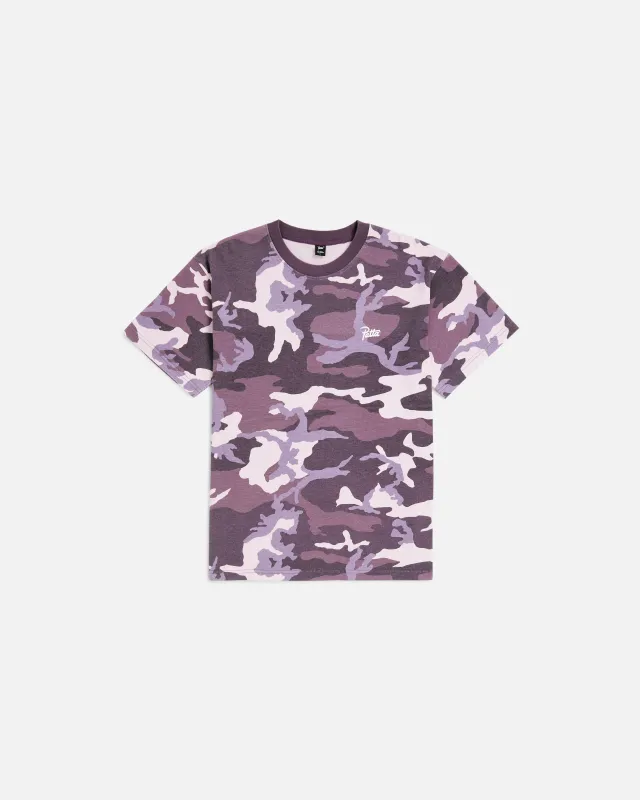 Patta Basic Woodland Camo T-Shirt (Navy Cosmos) sold by Patta