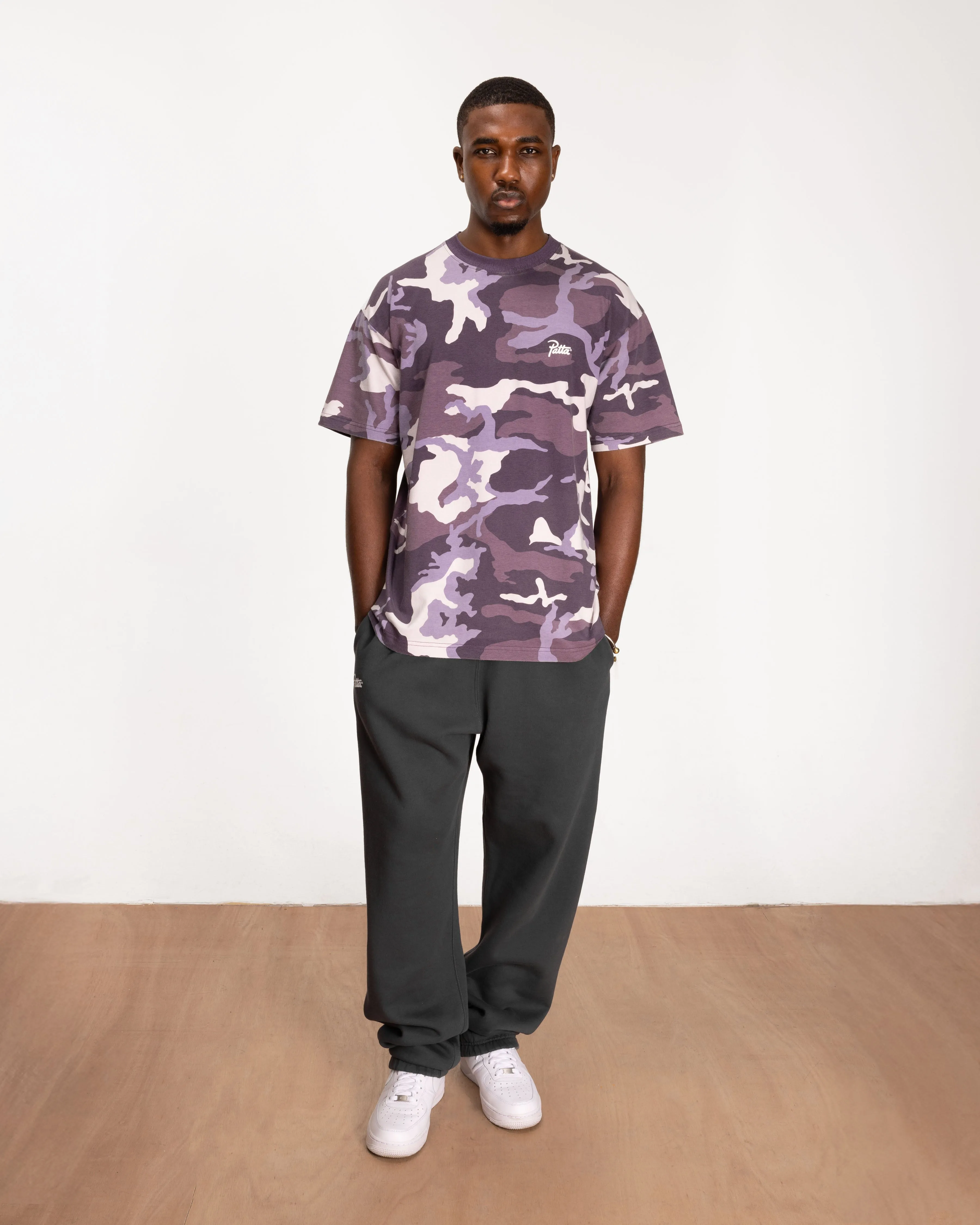 Patta Basic Woodland Camo T-Shirt (Navy Cosmos) sold by Patta product image thumbnail 3