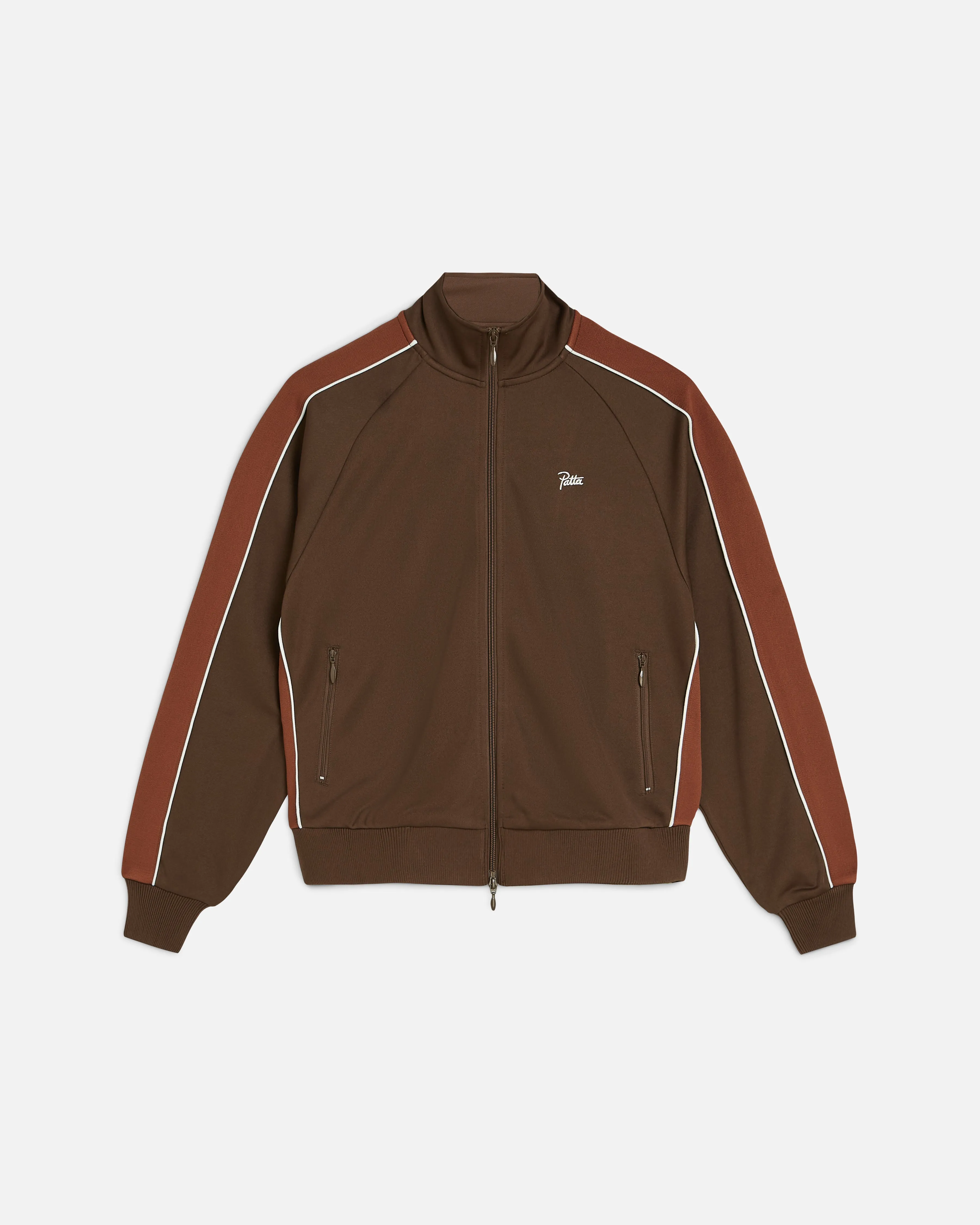 Patta Tricot Track Jacket (Chestnut) sold by Patta