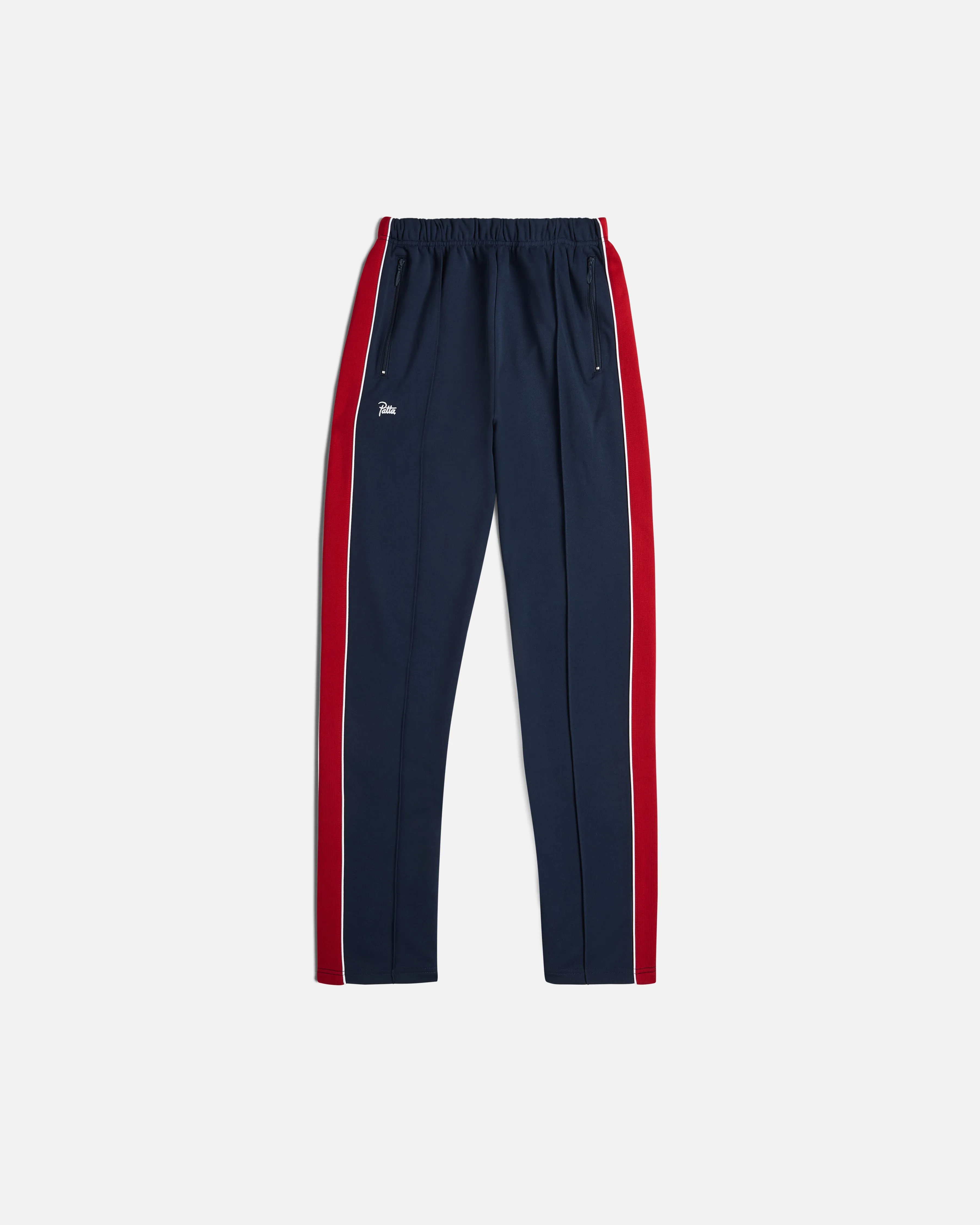 Patta Tricot Straight Track Pants (Black Iris) sold by Patta