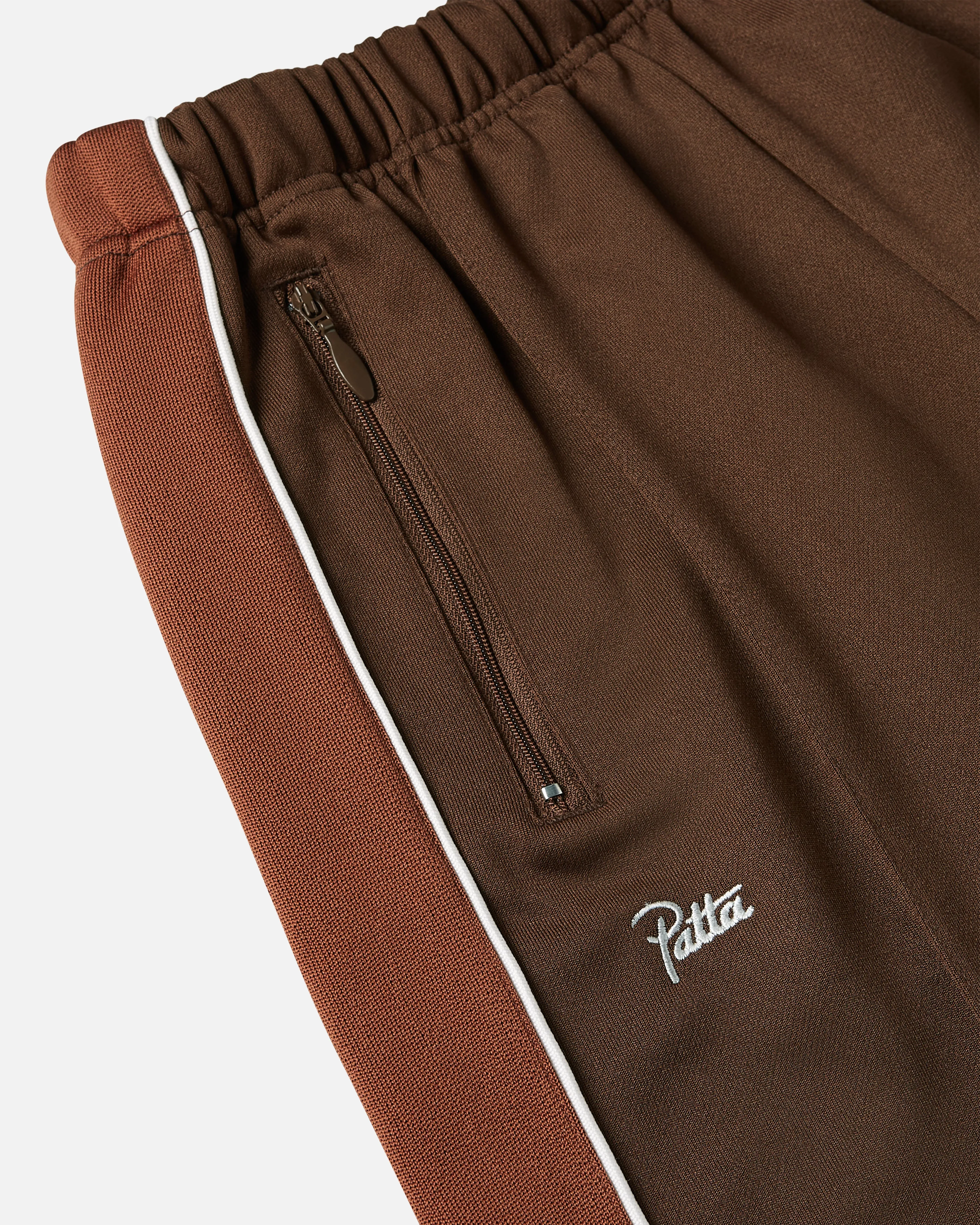 Patta Tricot Straight Track Pants (Chestnut) sold by Patta product image thumbnail 4