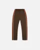 Patta Tricot Straight Track Pants (Chestnut) sold by Patta