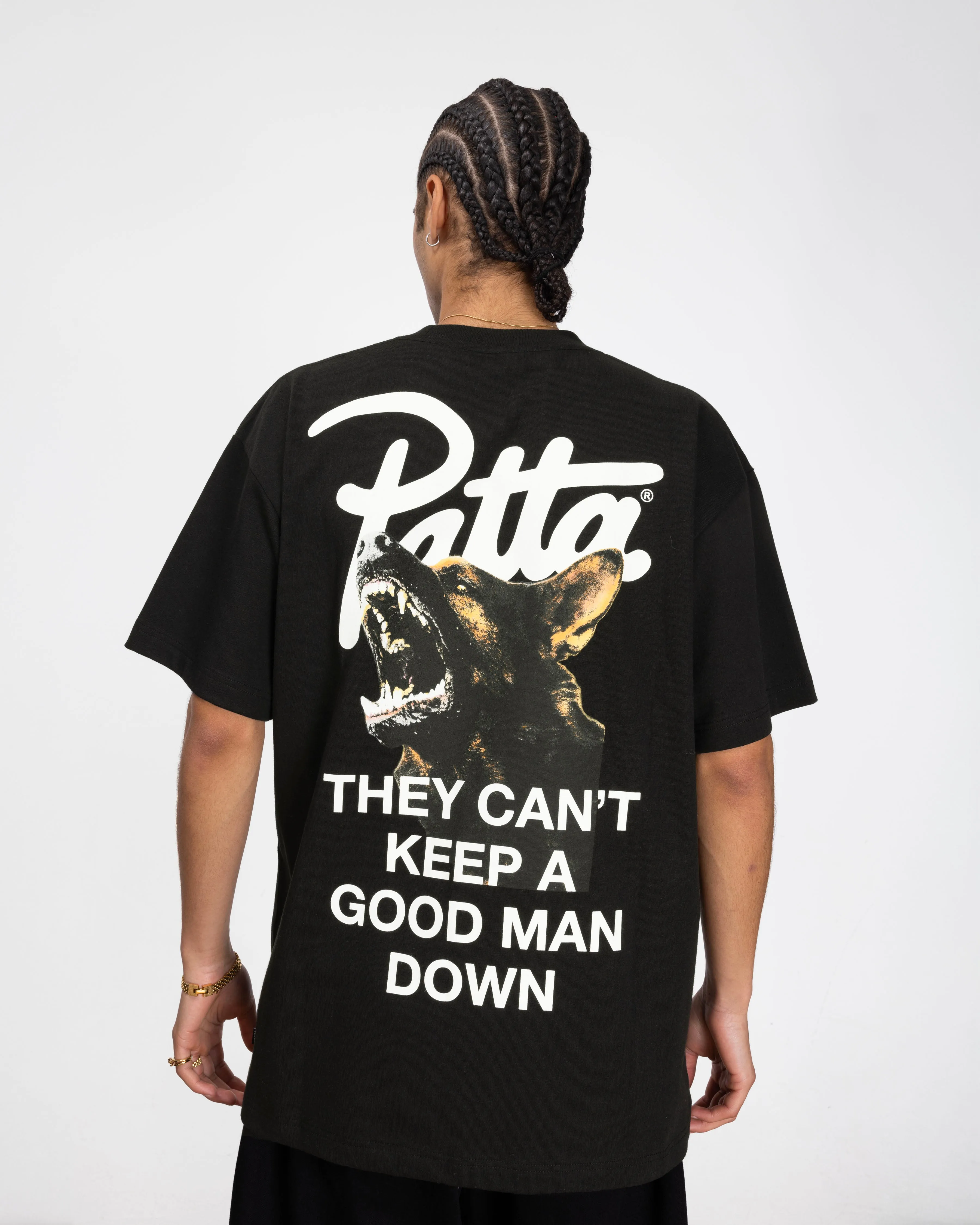 Patta Bark T-Shirt - Black sold by Patta product image thumbnail 3