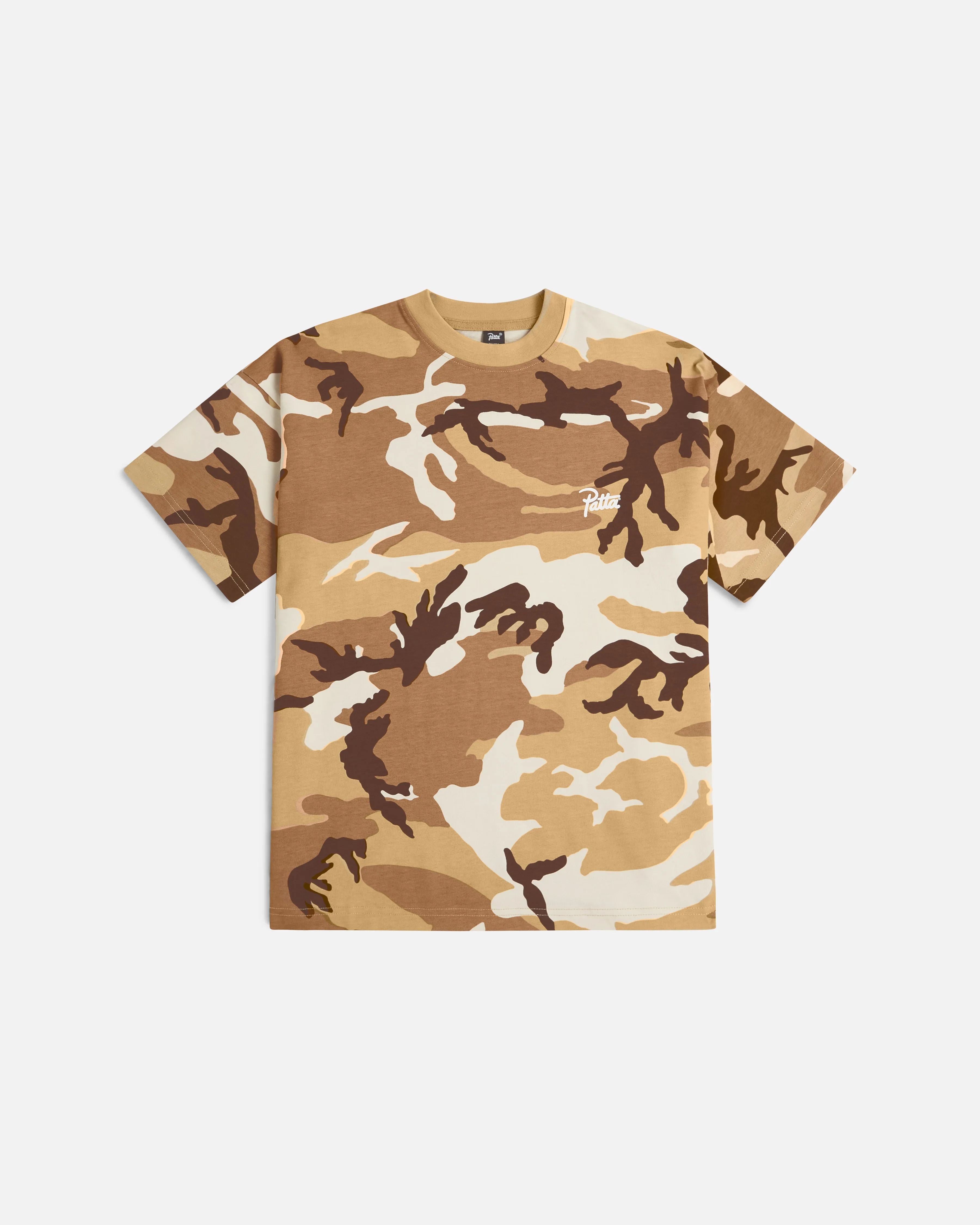 Patta Bark Woodland Camo T-Shirt - Sand Dollar sold by Patta product image thumbnail 2