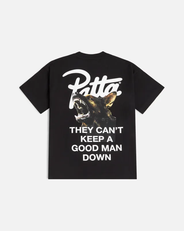 Patta Bark T-Shirt (Black) sold by Patta