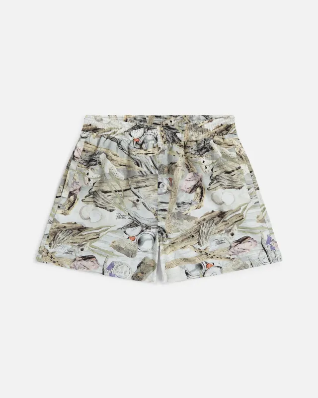 Patta Beach Print Swim Shorts (Multi) sold by Patta