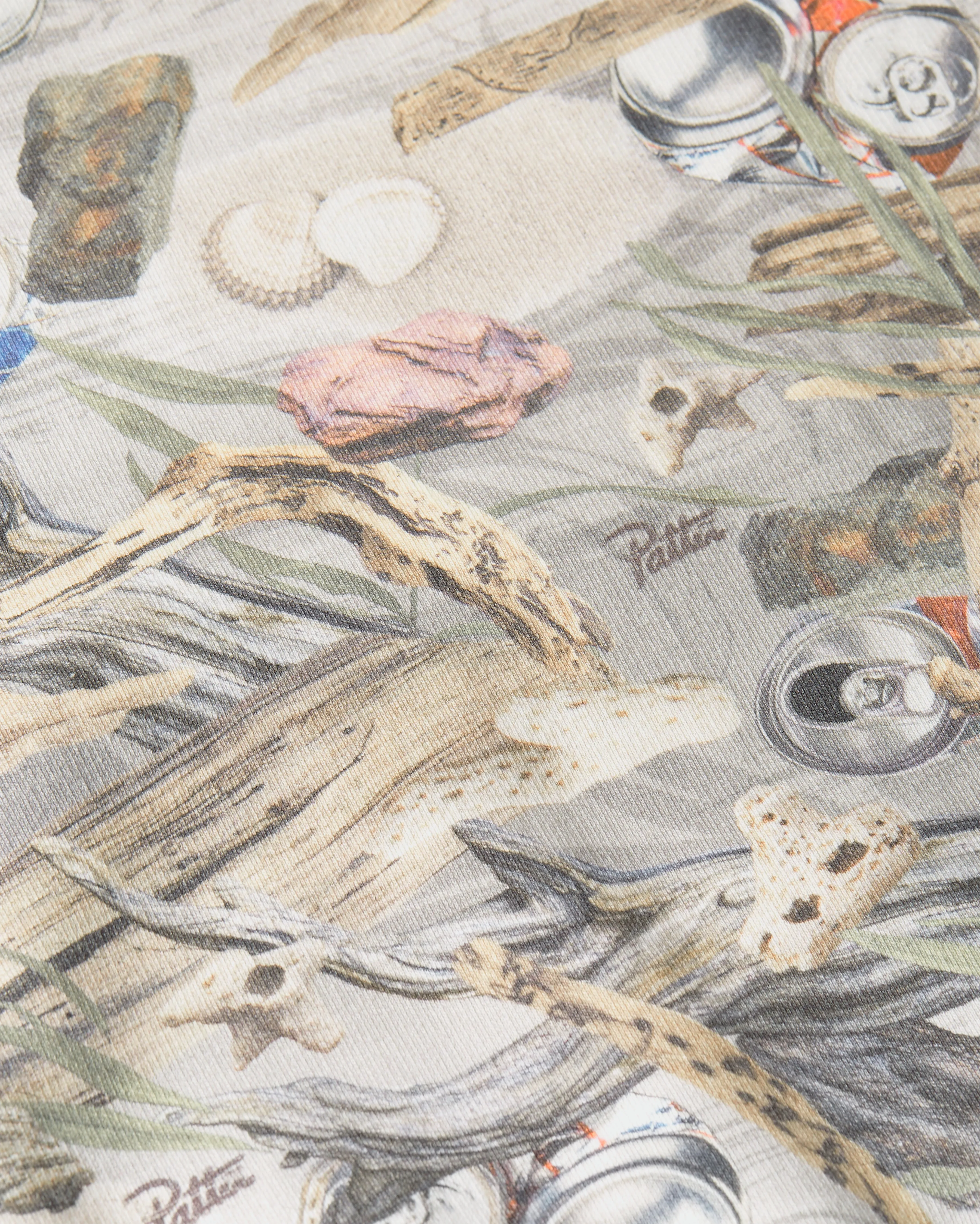 Patta Beach Print Boxy Hooded Sweater (Multi) sold by Patta product image thumbnail 5