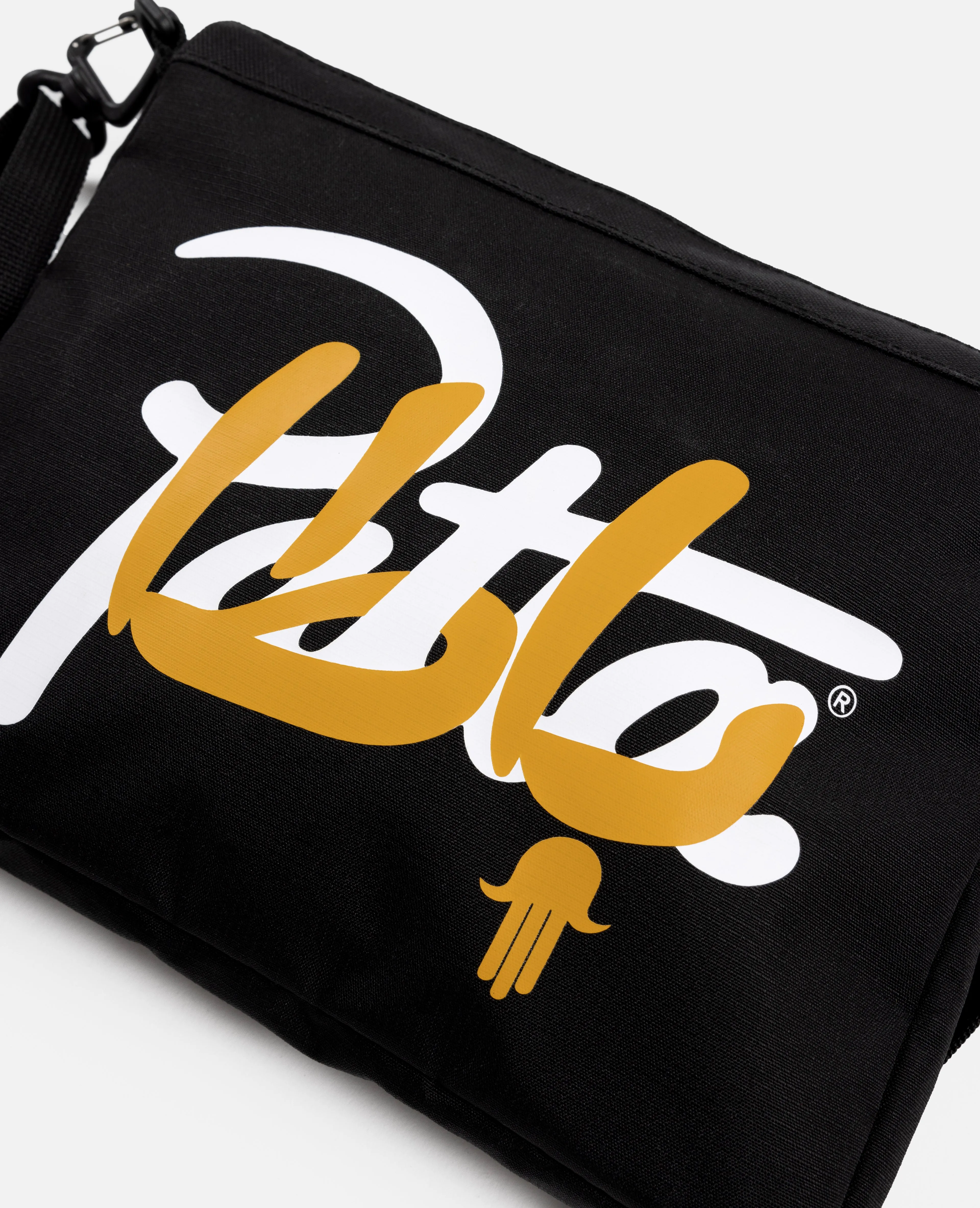 Patta x Andy Wahloo (Hassan Hajjaj) Shoulder Bag (Black) Parallel