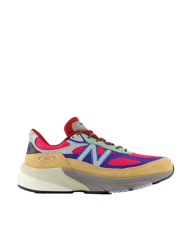 New balance Action Bronson x 990v6 (Hi-Pink/Royal Blue) sold by Patta