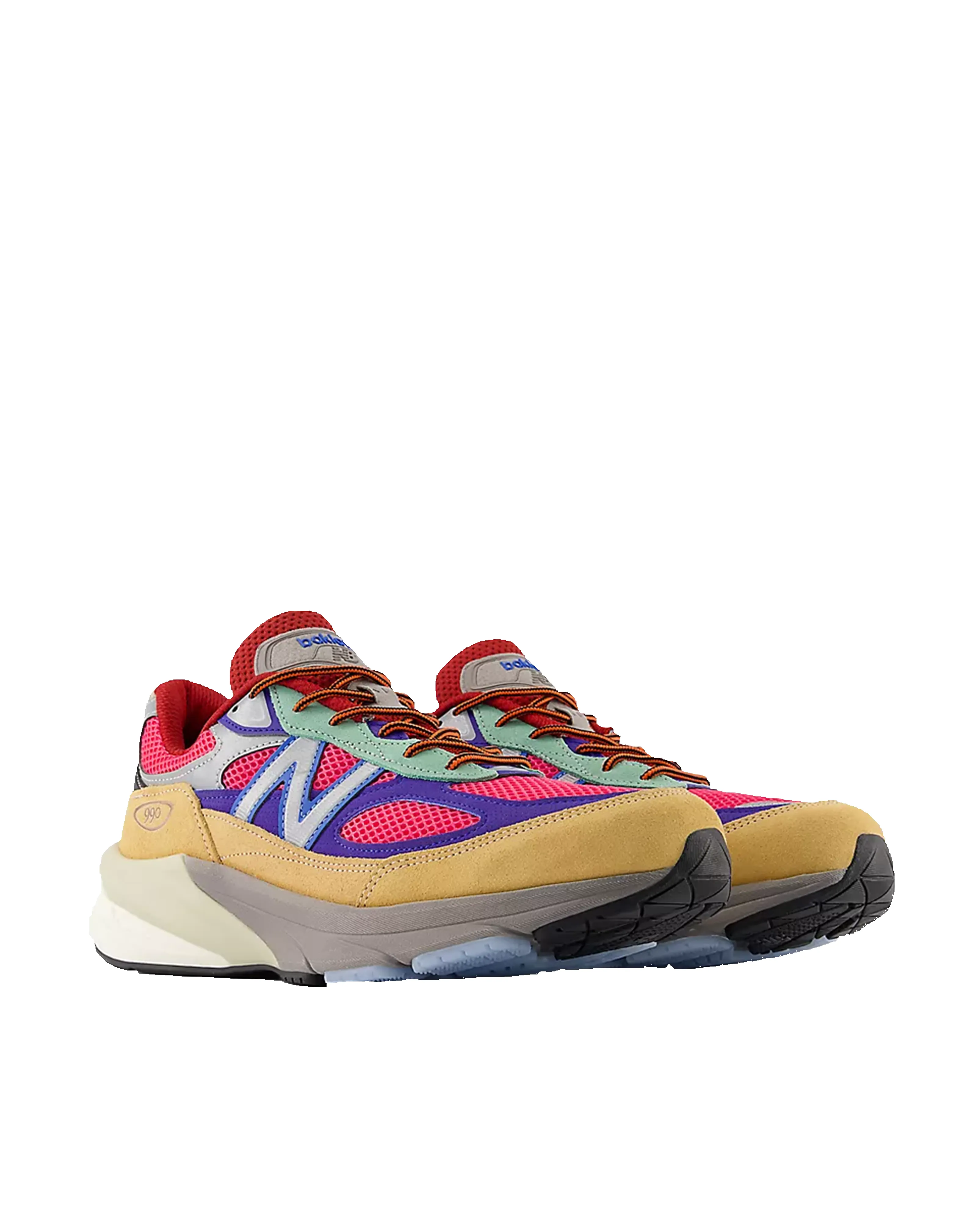 New balance Action Bronson x 990v6 (Hi-Pink/Royal Blue) sold by Patta product image thumbnail 2