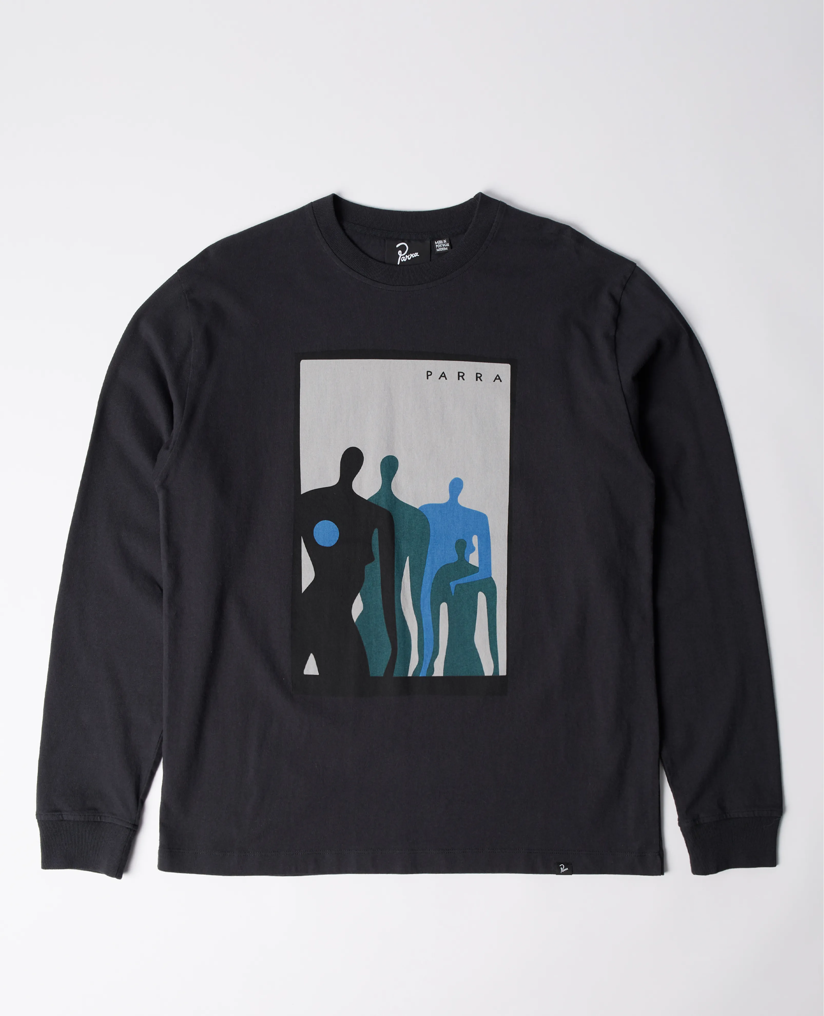 ByParra The visitors long sleeve t-shirt (Black) sold by Patta