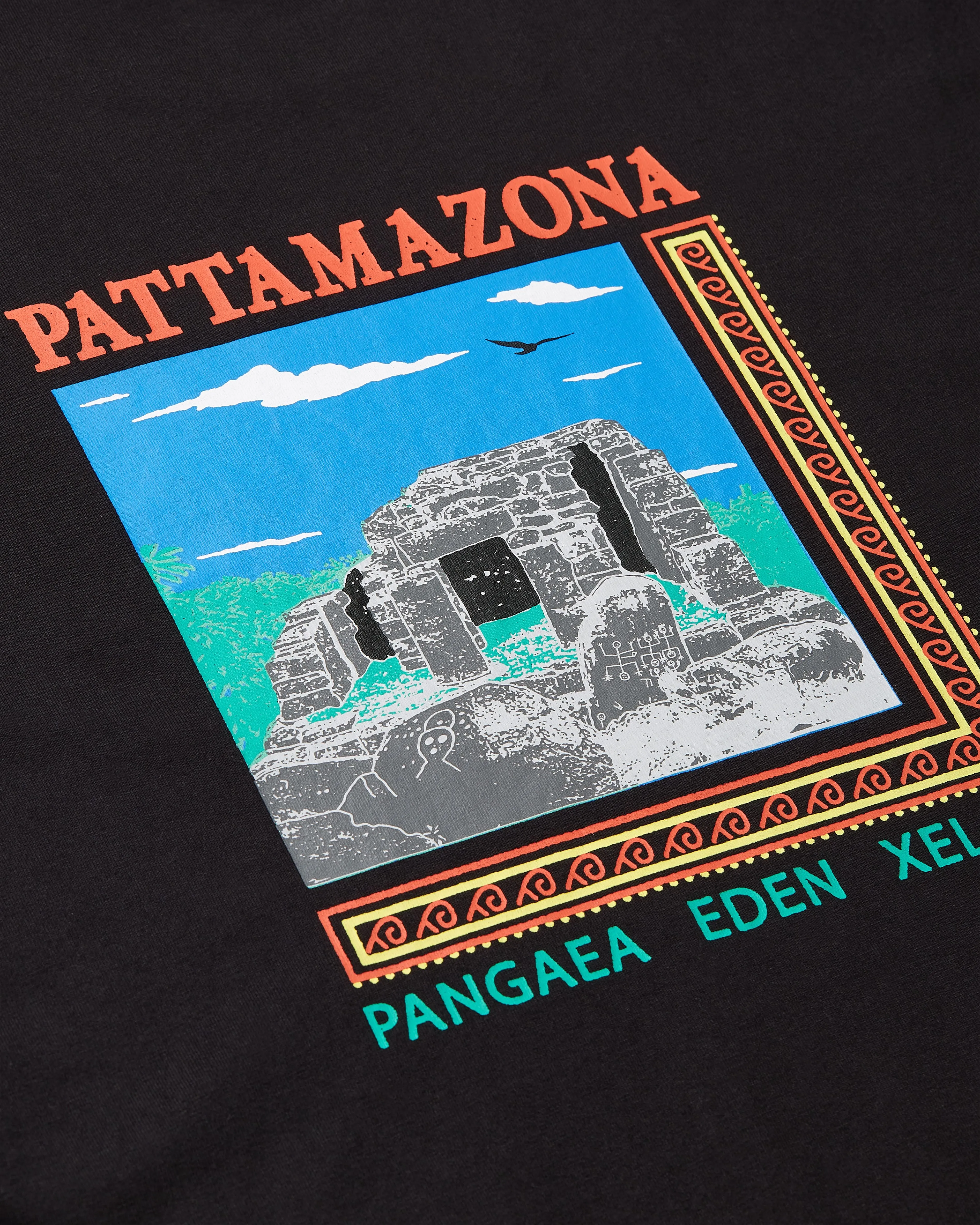 Patta Pattamazona T-Shirt (Black) sold by Patta product image thumbnail 5