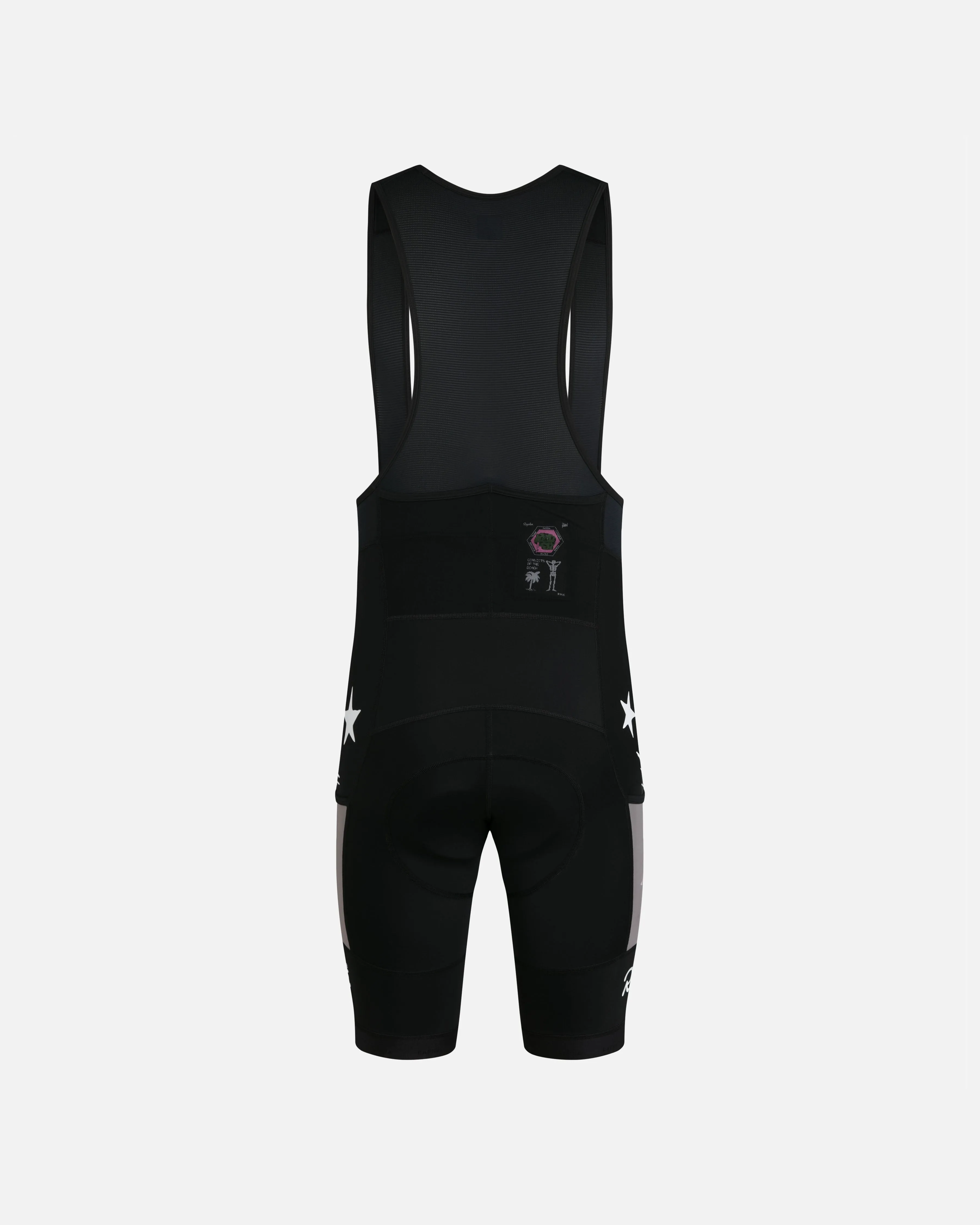 Patta x Rapha Men's Pro Team Cargo Bib Shorts (Black/Stone) sold by Patta product image thumbnail 3