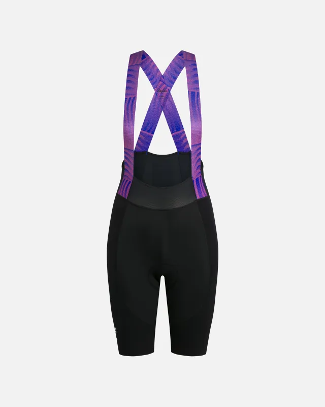 Patta x Rapha Women's Pro Team Bib Shorts (Flamingo Pink/Royal Blue/Black) sold by Patta