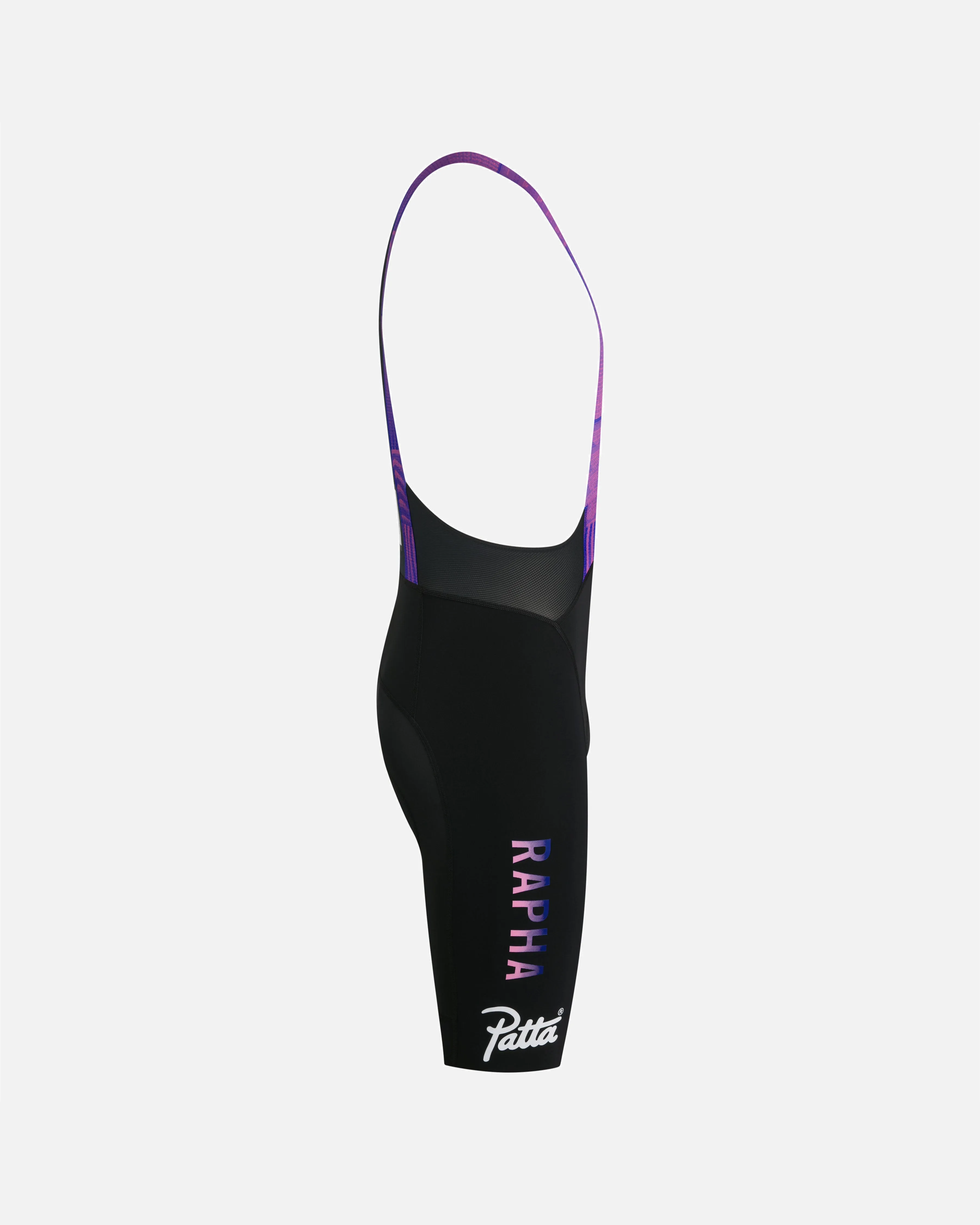 Patta x Rapha Men's Pro Team Bib Shorts (Flamingo Pink/Royal Blue/Black) sold by Patta product image thumbnail 2