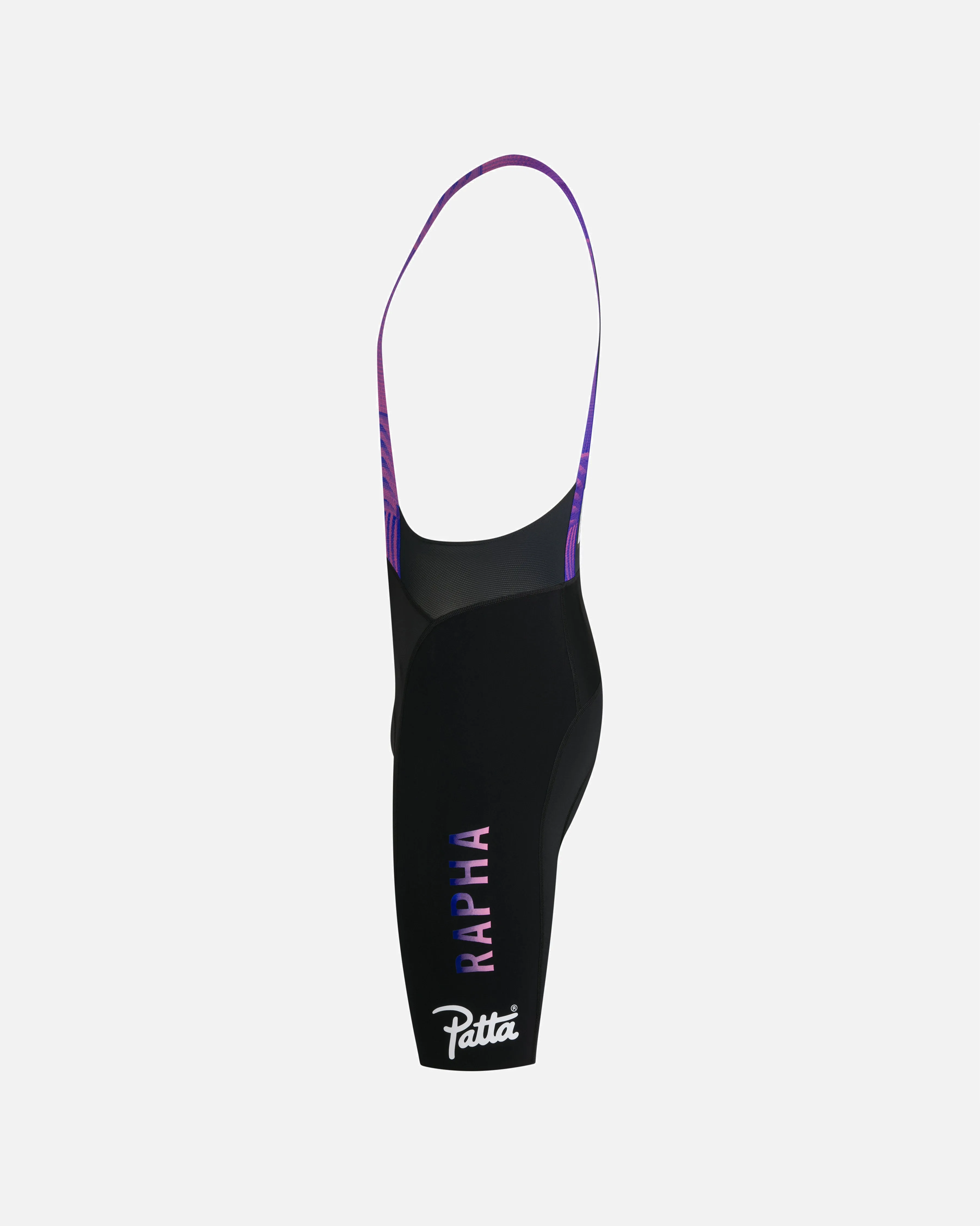 Patta x Rapha Men's Pro Team Bib Shorts (Flamingo Pink/Royal Blue/Black) sold by Patta product image thumbnail 4