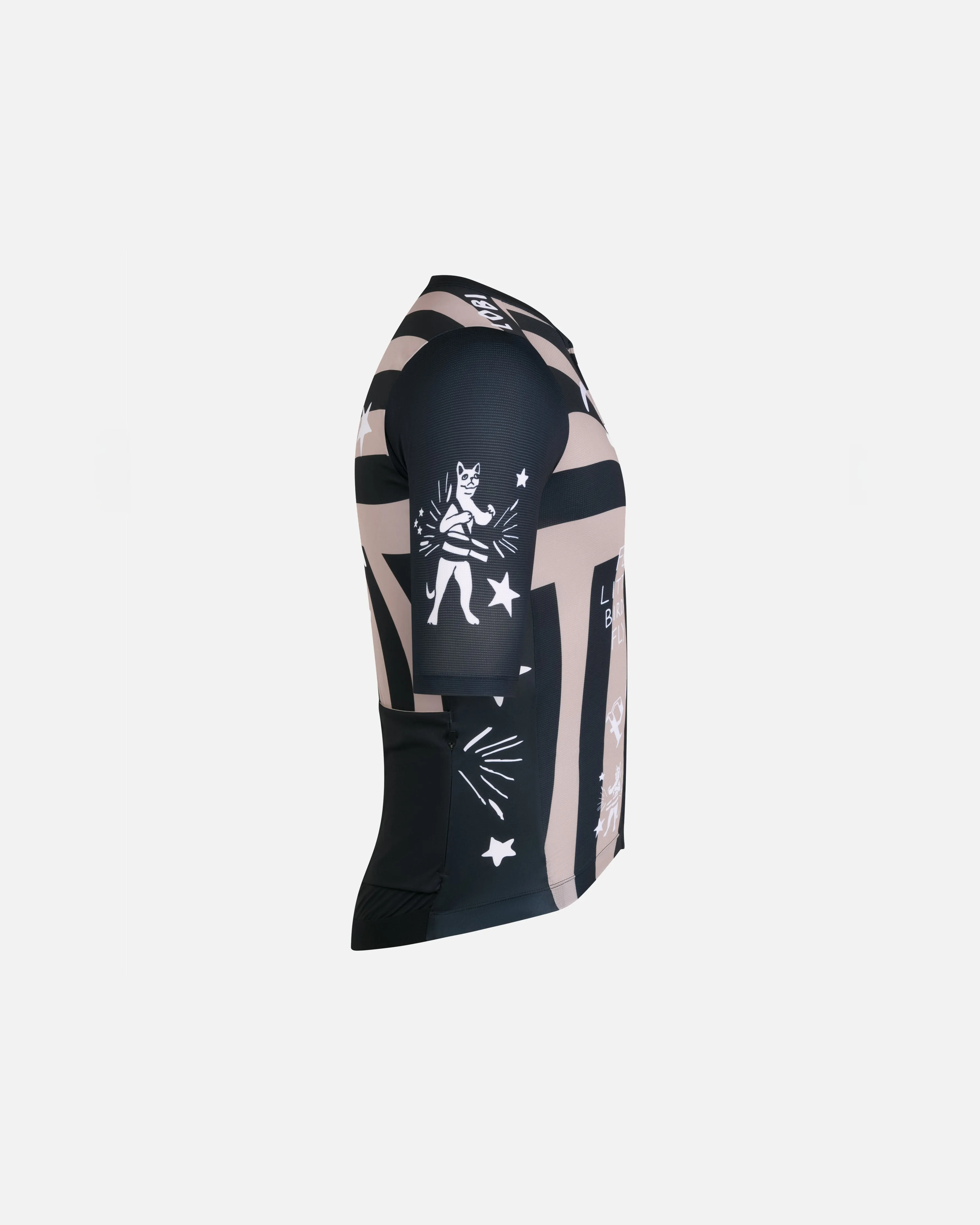 Patta x Rapha Men's Pro Team Training Jersey (Black/Stone) sold by Patta product image thumbnail 3