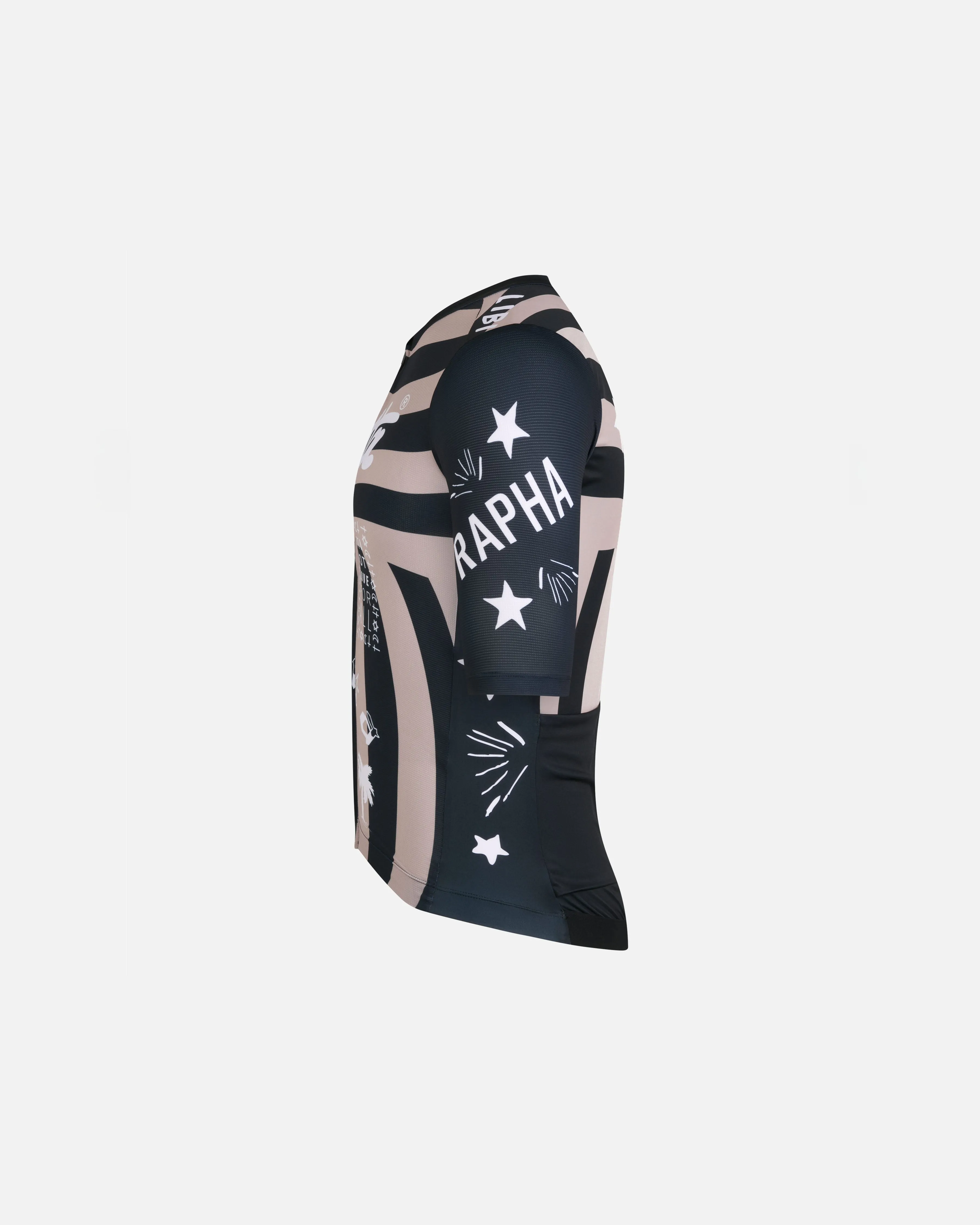 Patta x Rapha Men's Pro Team Training Jersey (Black/Stone) sold by Patta product image thumbnail 4