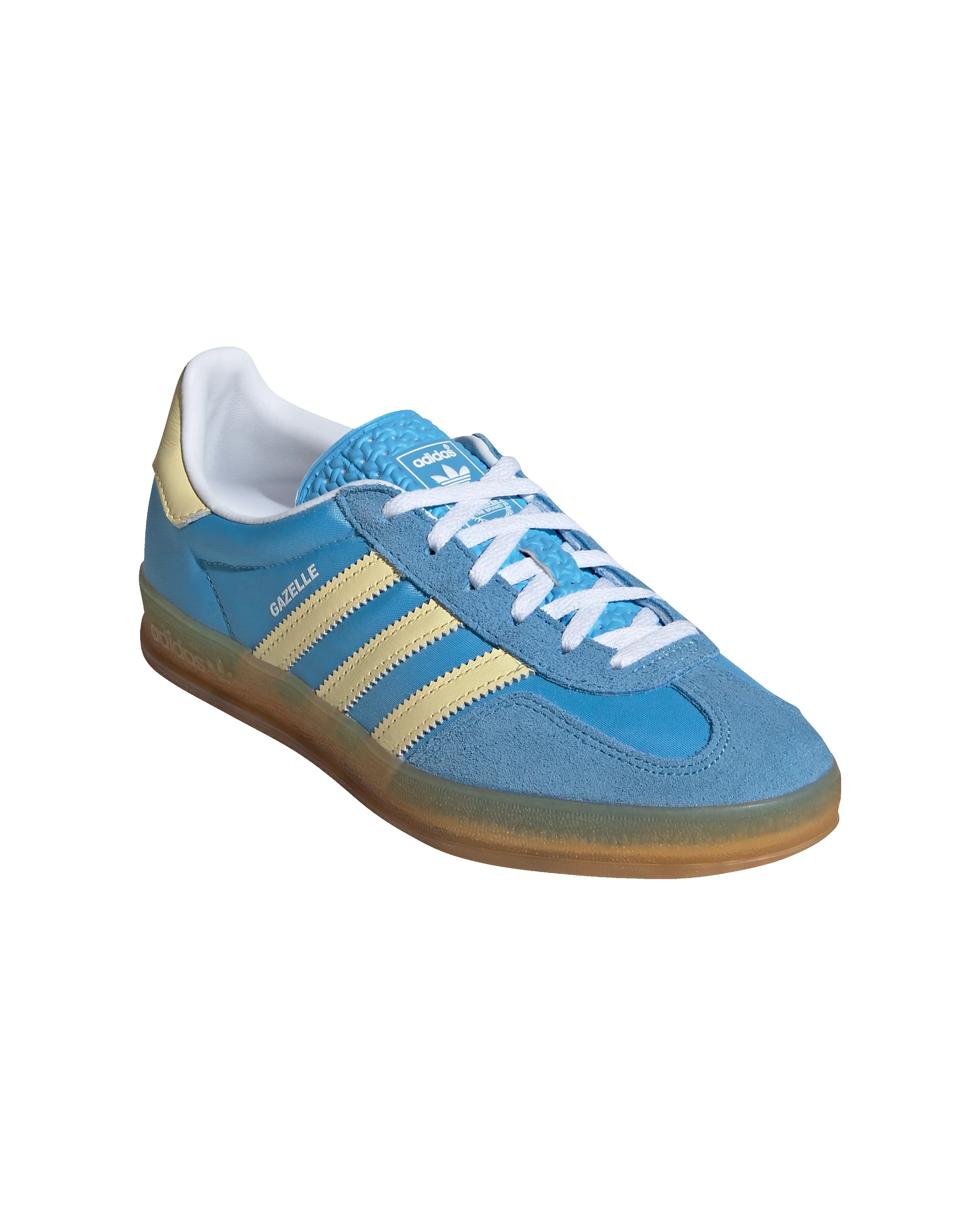 Adidas Gazelle Indoor WMNS (Semi Blue Burst/Almost Yellow/Footware White) sold by Patta product image thumbnail 3