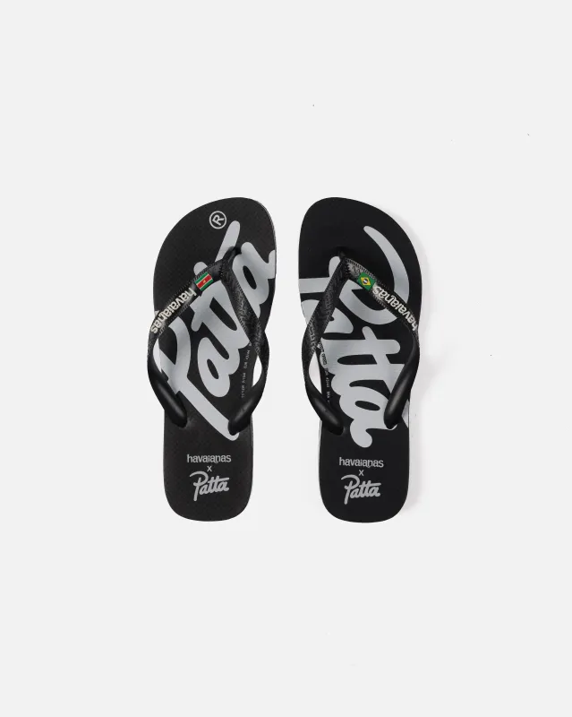 Patta x Havaianas Top (Black) sold by Patta