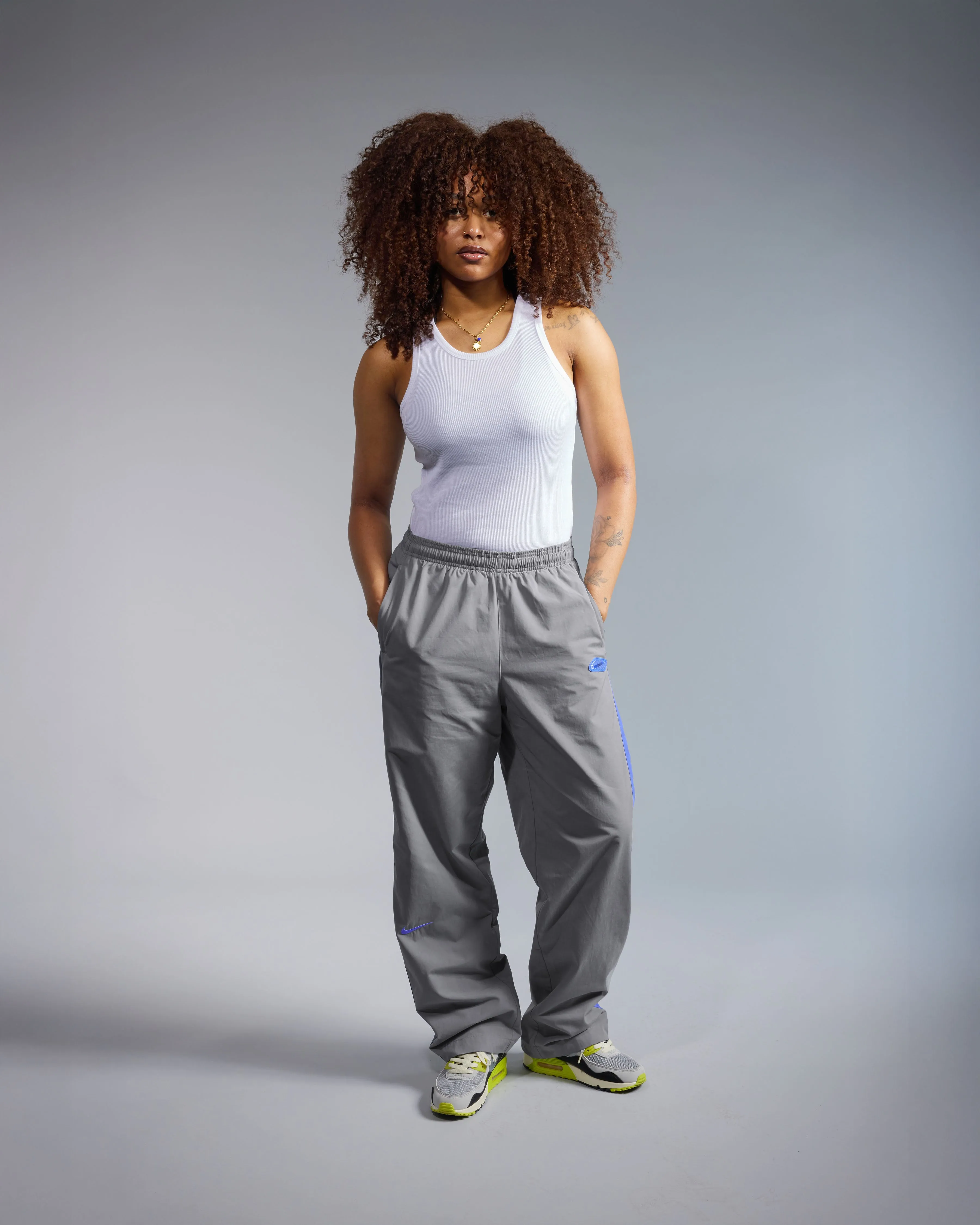 Patta x Nike NRG Track Pant (Particle Grey/Sapphire) sold by Patta product image thumbnail 3