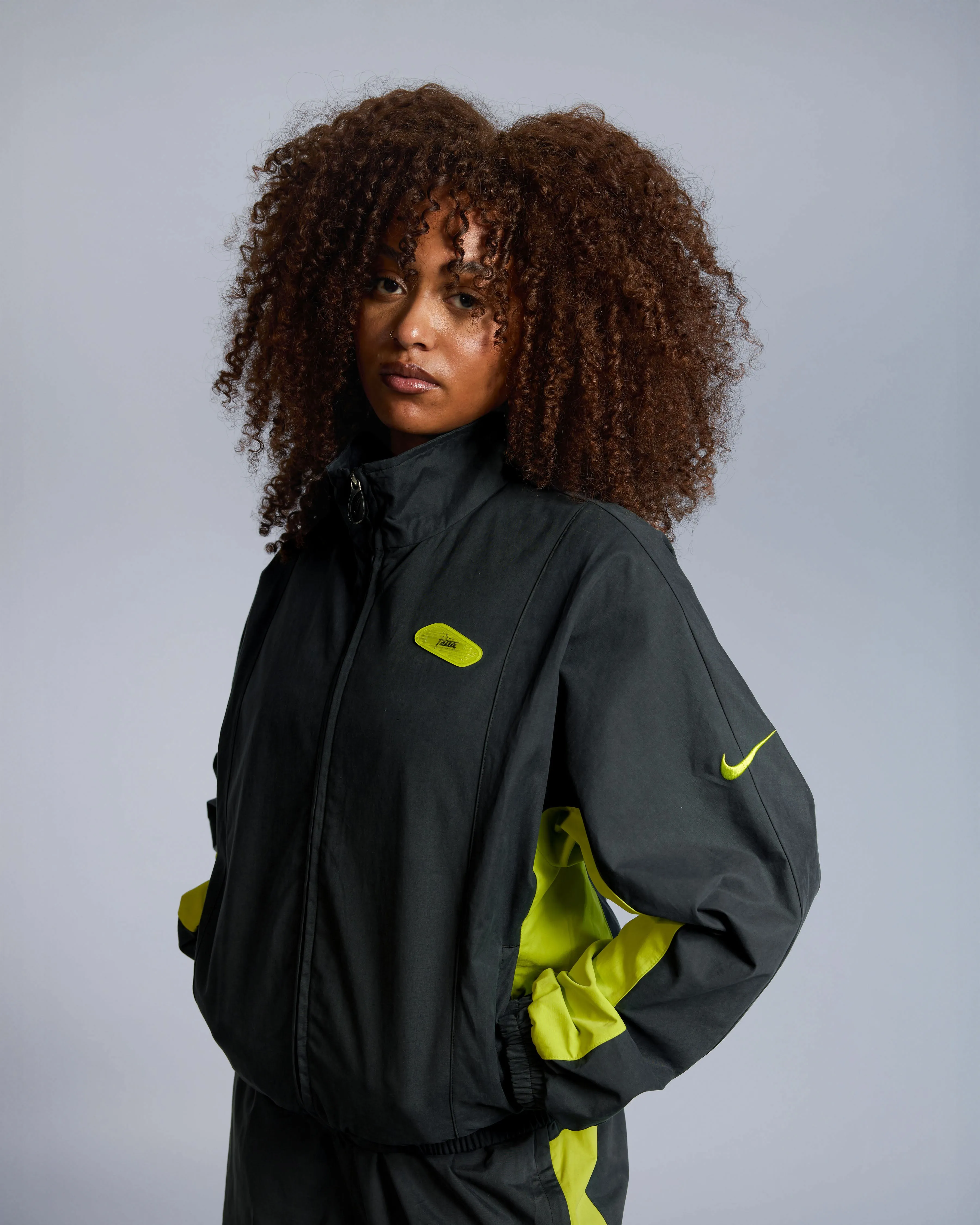 Patta x Nike NRG Track Jacket (Black/Cyber) sold by Patta product image thumbnail 3