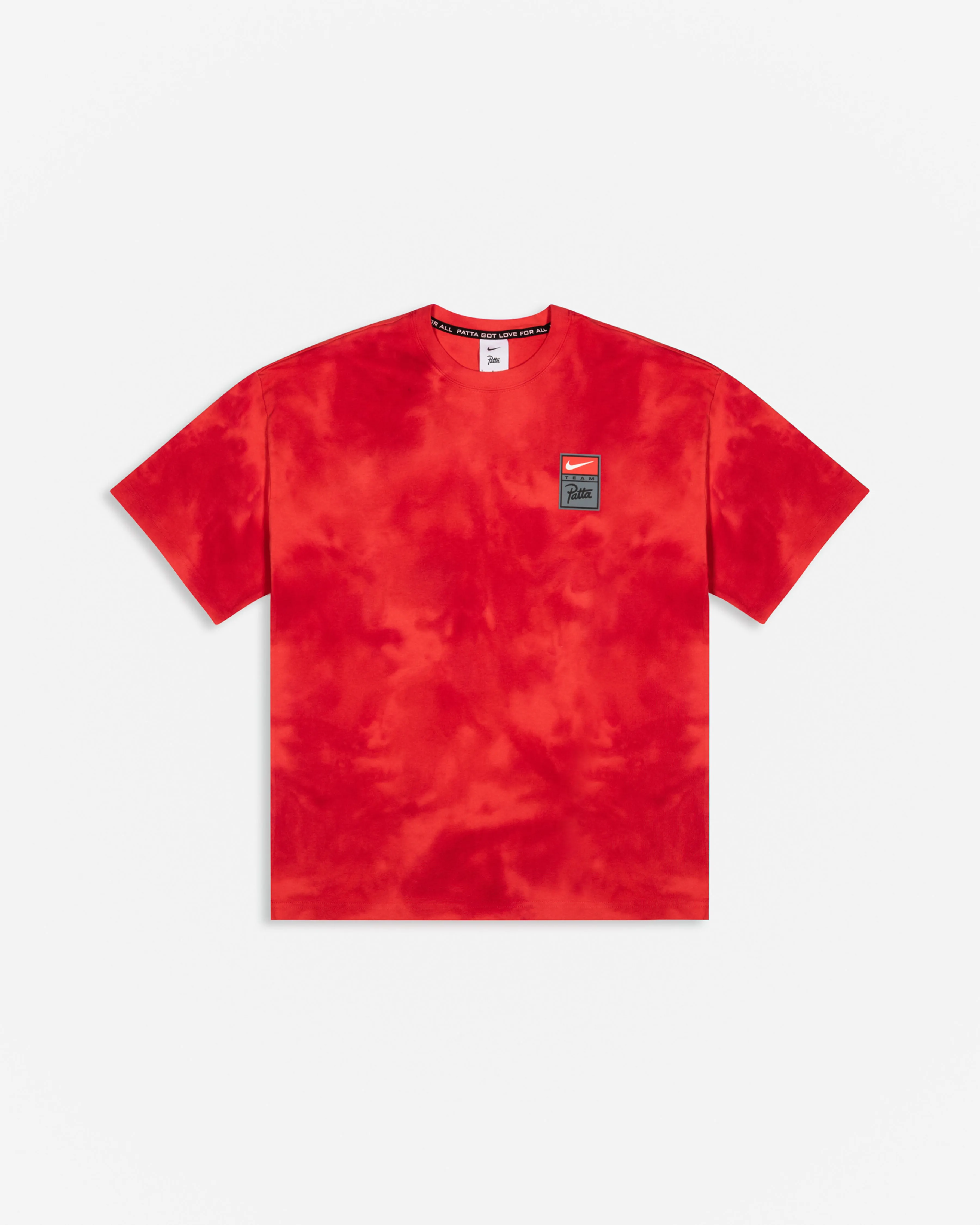 Patta x Nike NRG T-shirt GX Washed (Rush Red/University Red/Gym Red) sold by Patta