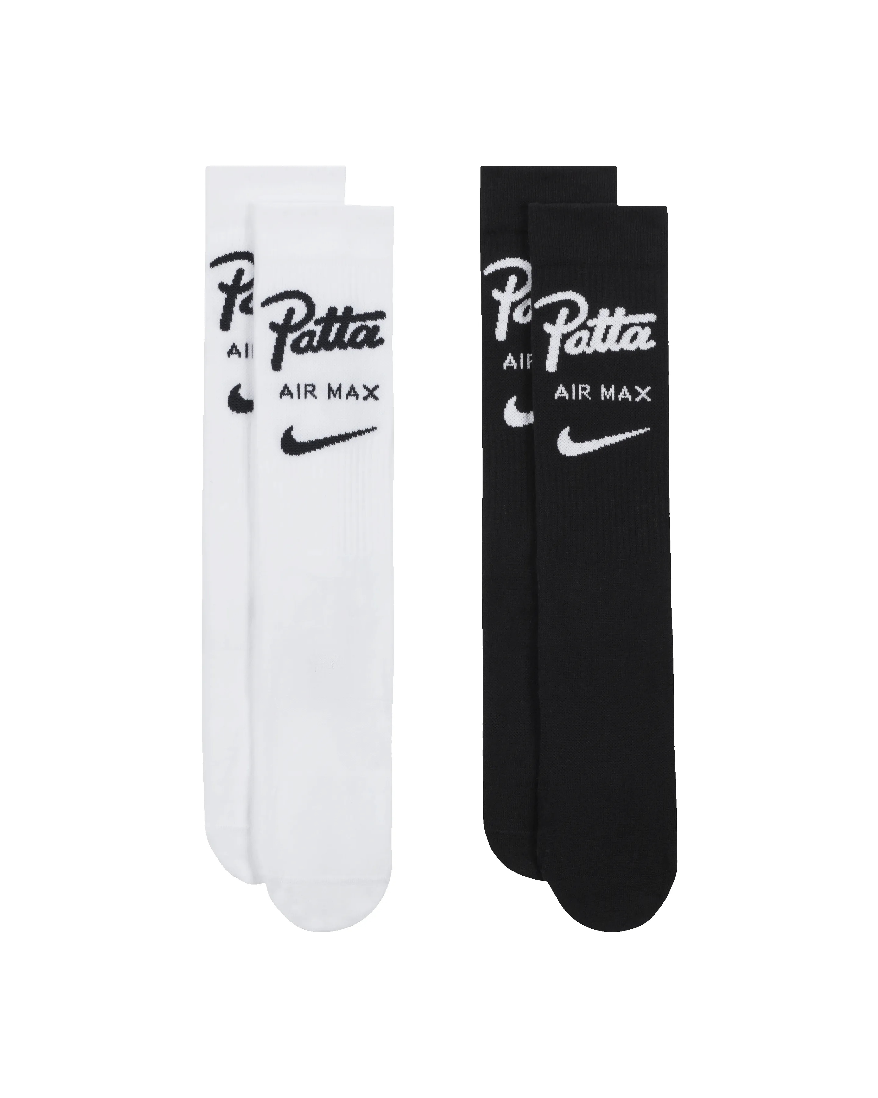 Patta x Nike Crew Socks 2-pack (White/Black) sold by Patta product image thumbnail 2