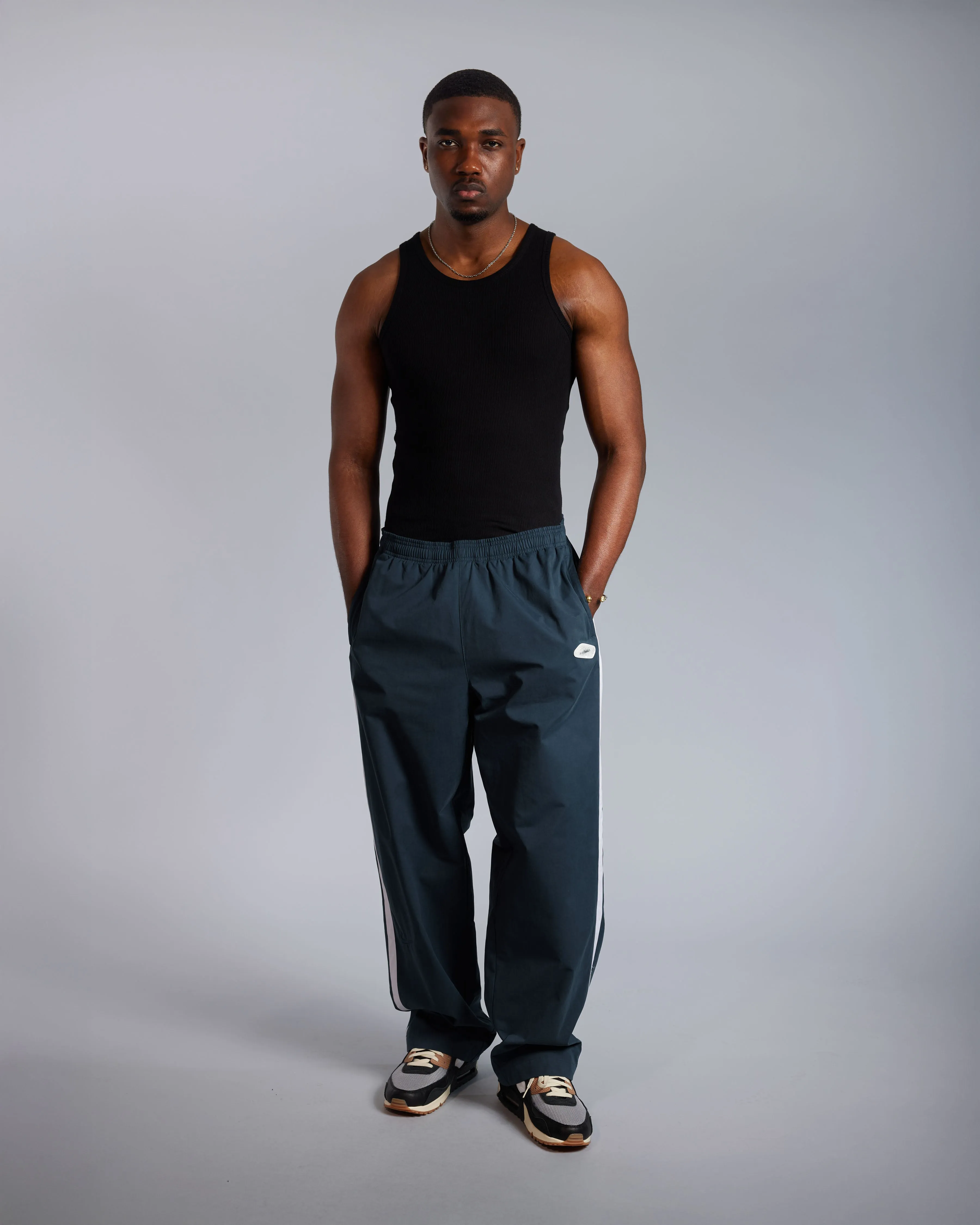 Patta x Nike NRG Track Pant (Deep Ocean/White) sold by Patta