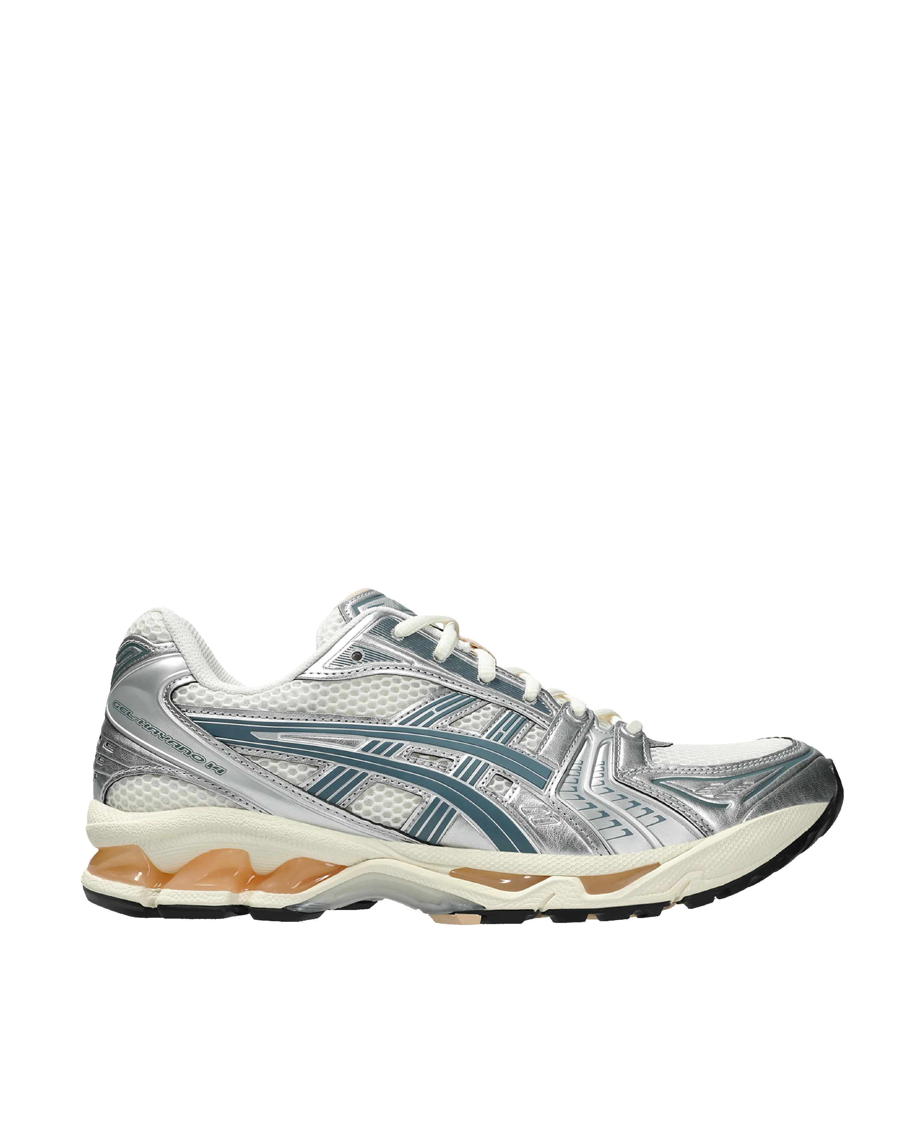 Asics GEL-KAYANO 14 (Cream/Ironclad) sold by Patta