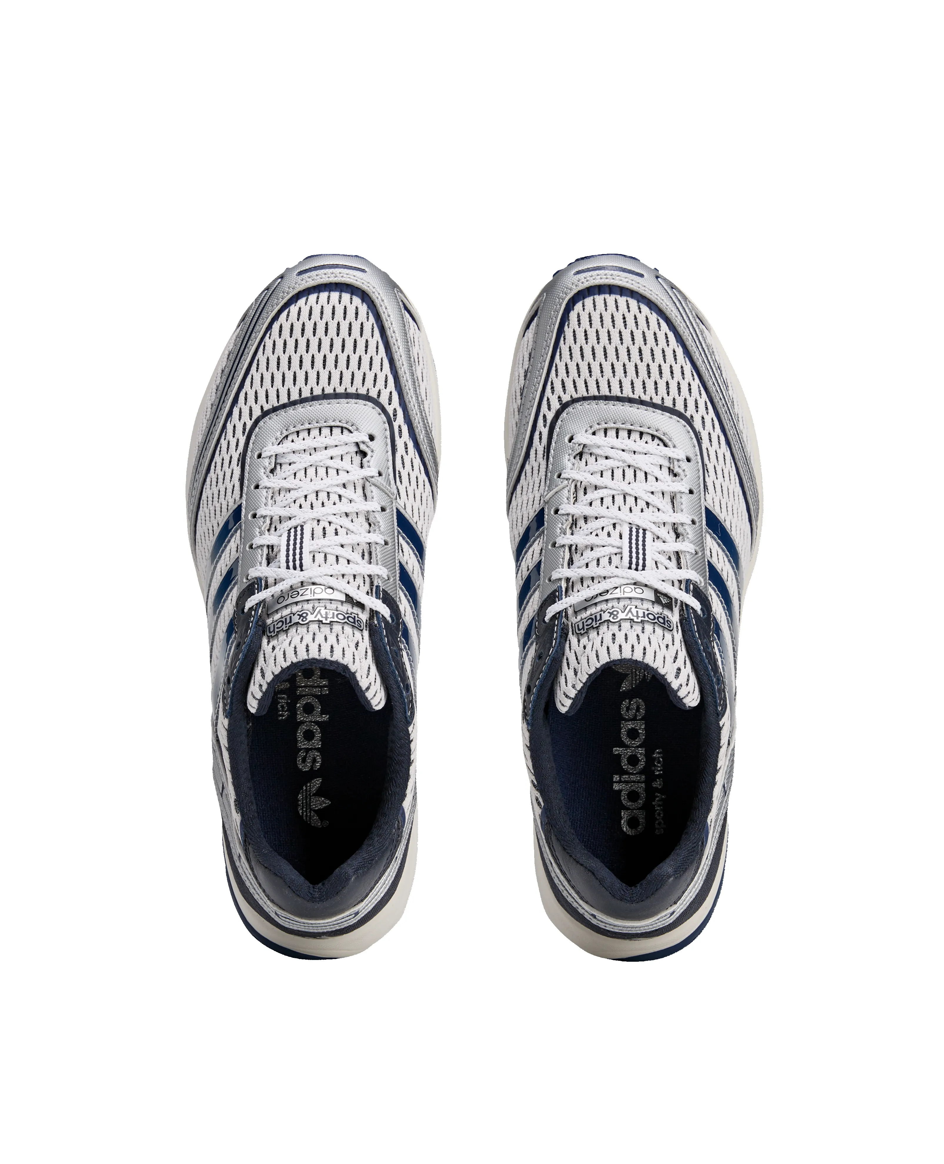 adidas WMNS Adizero Adios Sporty & Rich (Cloud White/Collegiate Navy/Cloud White) sold by Patta product image thumbnail 4