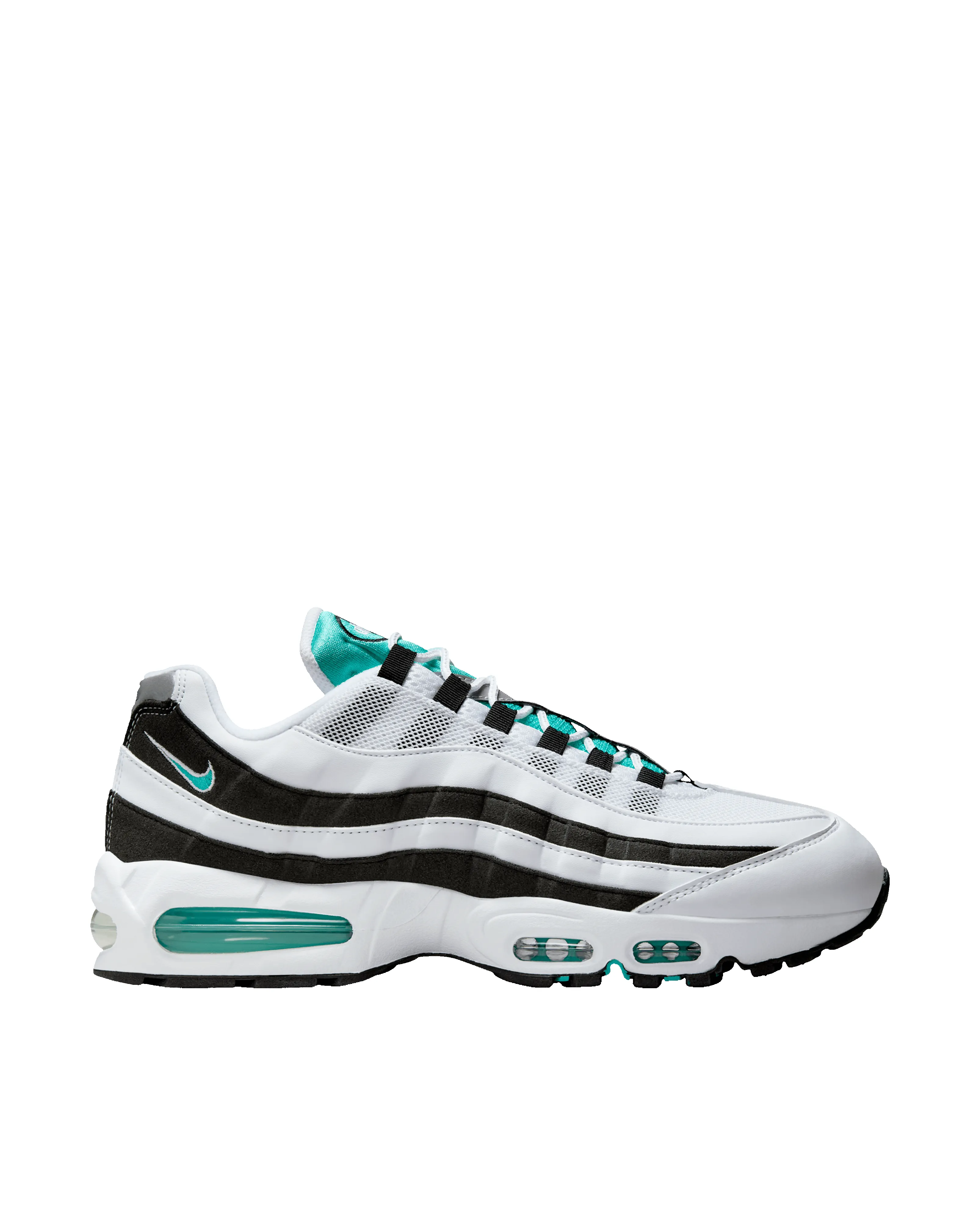 Nike Air Max 95 OG (White/Hyper Jade-Black-Metallic Silver) sold by Patta