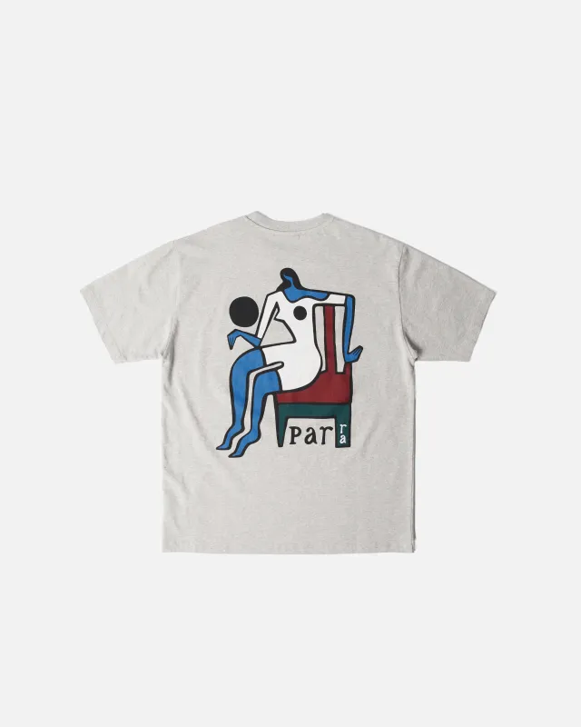 ByParra Chair Baller T-shirt (Heather Grey) sold by Patta